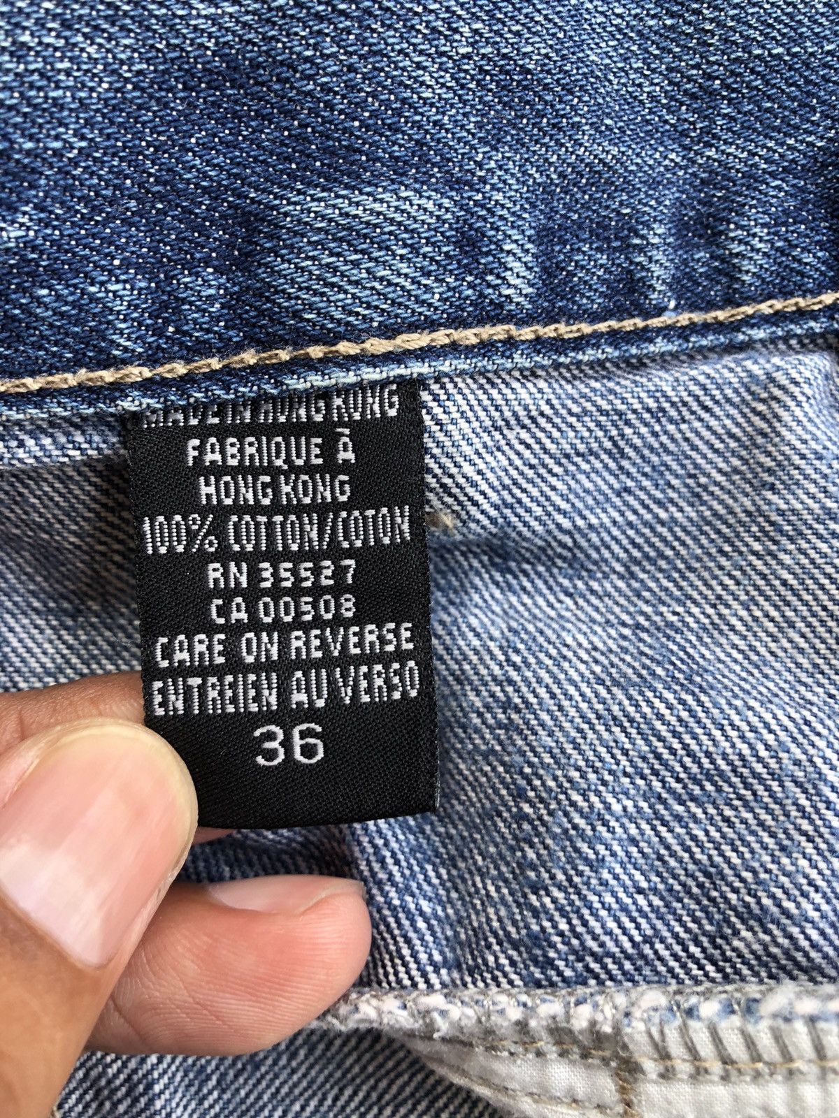 Marithe + Francois Girbaud Vintage Marithe Francois Girbaud Baggy Jeans Distressed Size US 36 / EU 52 - 21 Thumbnail