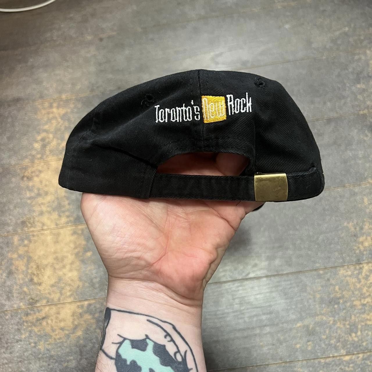 Designer Vintage 102.1 The Edge Strap Back Hat Radio Size ONE SIZE - 2 Thumbnail
