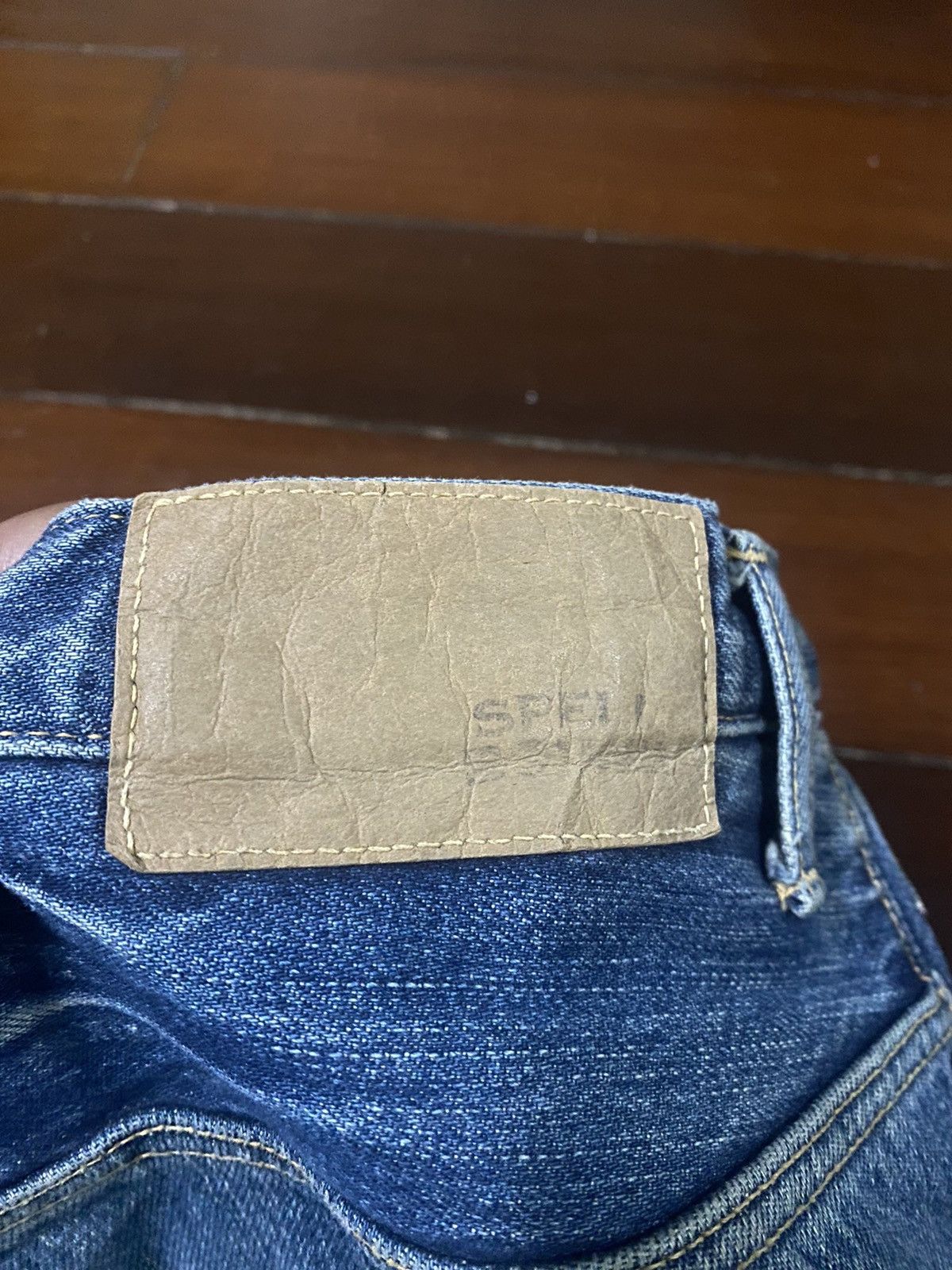 Warehouse Fire SPELL BOUND JAPAN selvedge mud wash distressed rusty Size US 32 / EU 48 - 14 Thumbnail
