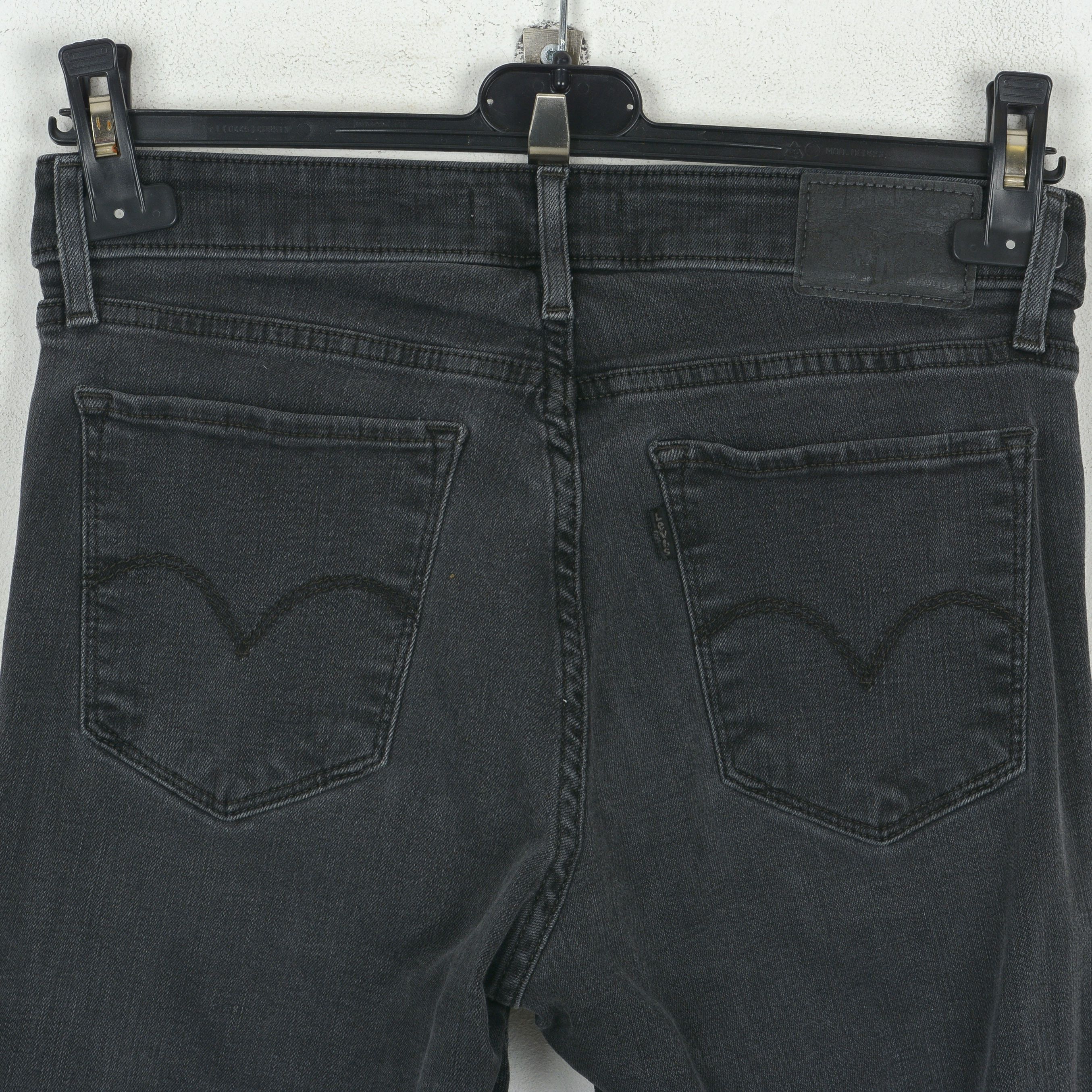 Levi's 712 Slim W29 L34 Denim Jeans Skinny Trousers Pants Tapered Size 29" - 4 Thumbnail