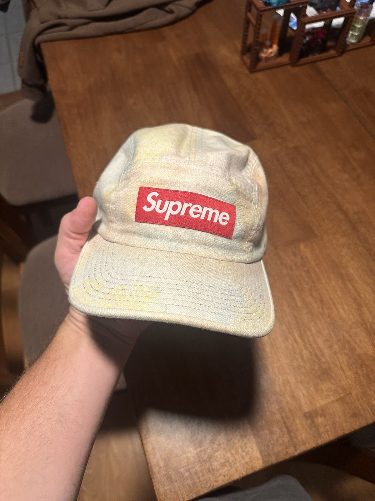 Supreme Supreme 100 dollar bill camp cap | Grailed