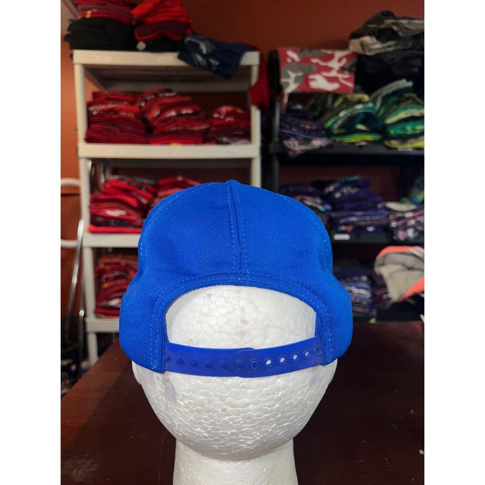 Vintage Vintage Sealed Air Hat White Blue Logo Bubble Wrap VTG 80s Size ONE SIZE - 5 Thumbnail
