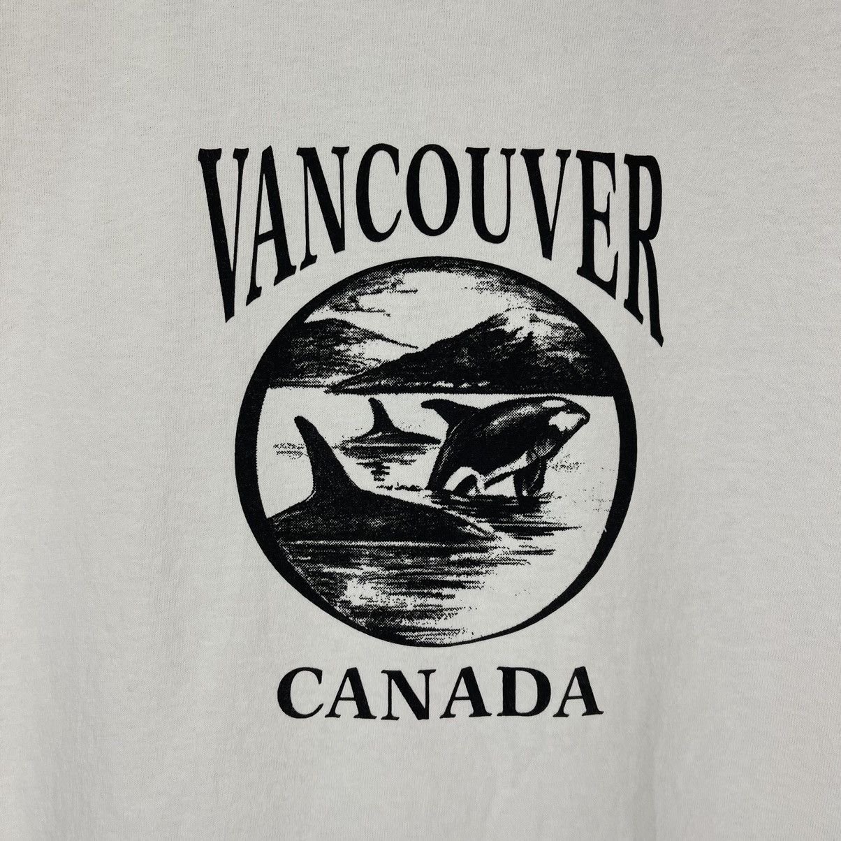 Alstyle Vintage VANCOUVER CANADA Crew Neck T Shirt #1747/07 Size US S / EU 44-46 / 1 - 2 Thumbnail