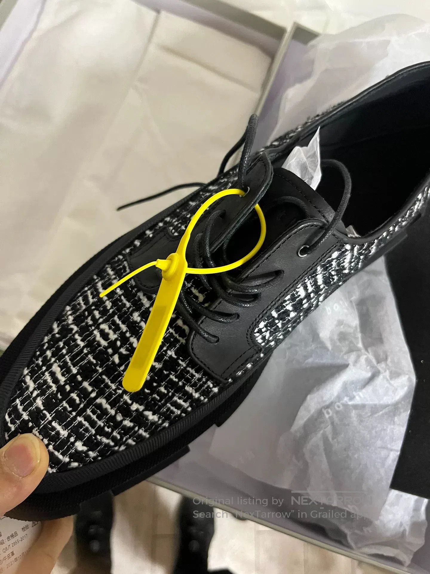 Both Both Gao Designer Black Chunky Shoes. Size US 10 / EU 43 - 3 Thumbnail