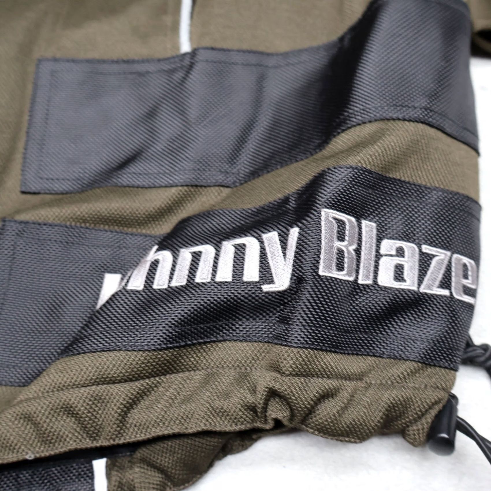 Vintage VINTAGE Johnny Blaze Jacket Mens 2XL Brown Full Zip Windbreaker Oversized Light VTG 90s Size US XXL / EU 58 / 5 - 4 Thumbnail