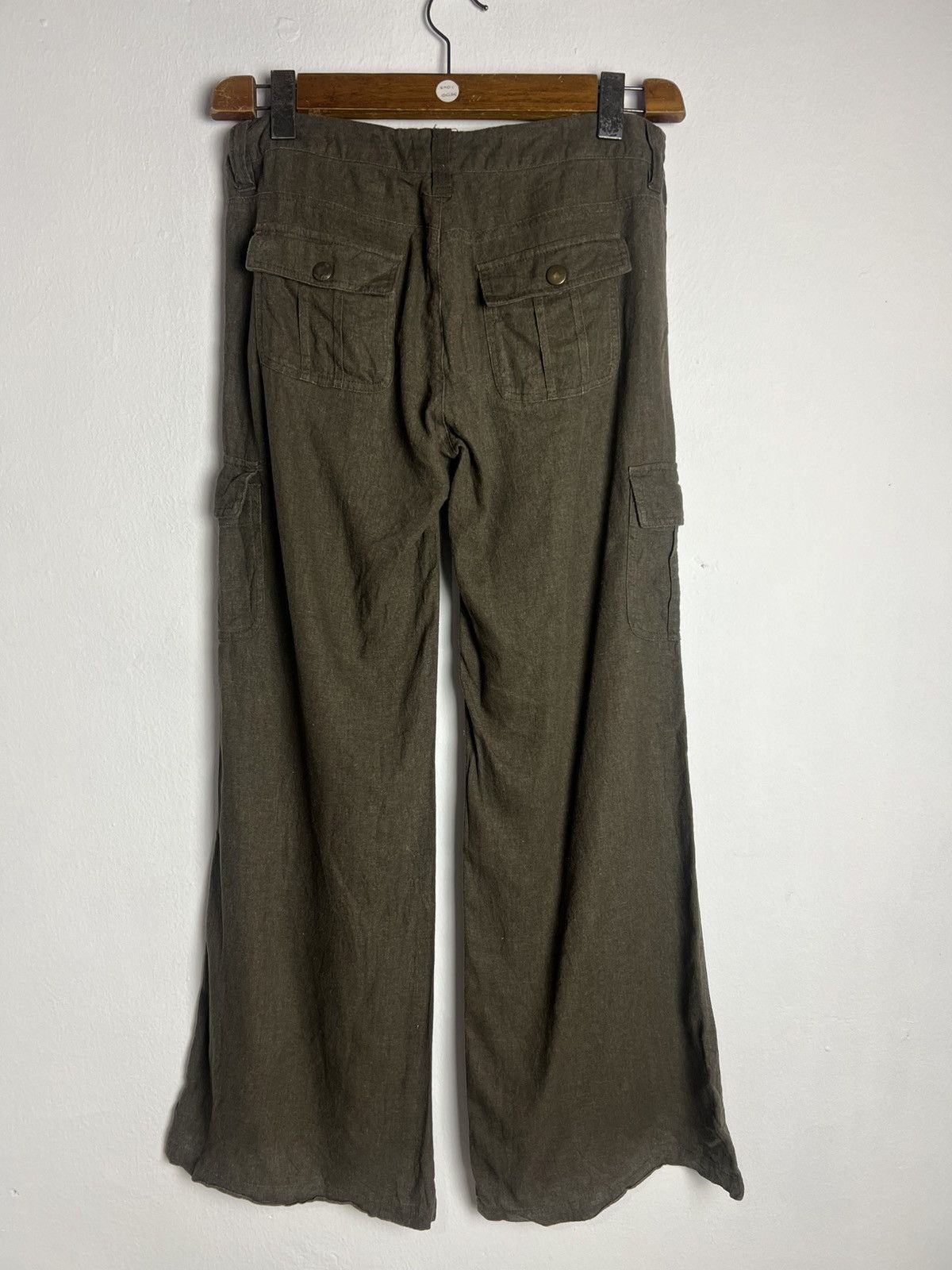 Unsound Rags Dream Time Santuary Drift Linen Casually Bootcut Size 30" / US 8 / IT 44 - 2 Thumbnail
