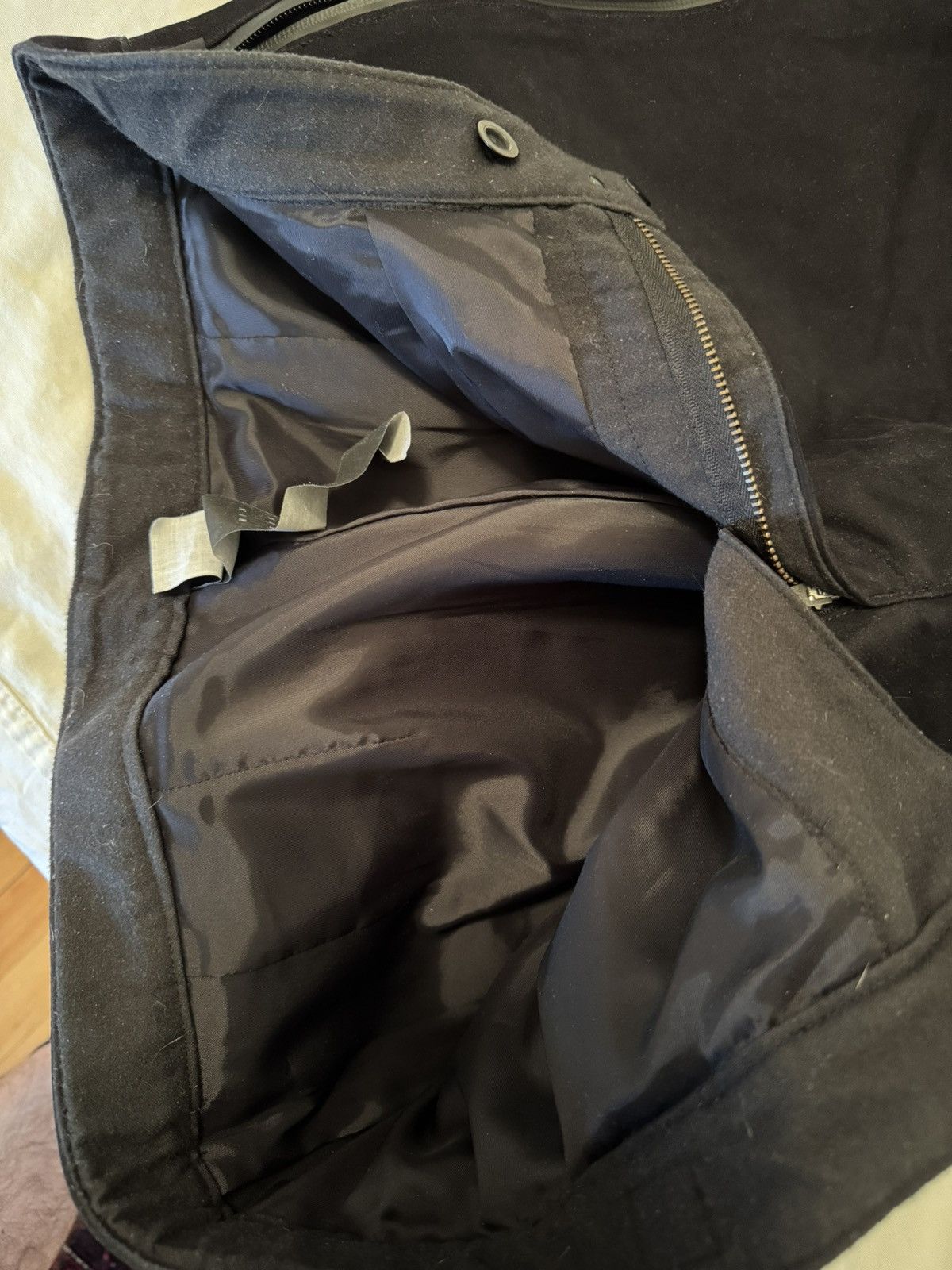 The Viridi-anne Black Water-Repellent Trousers Size US 32 / EU 48 - 3 Thumbnail