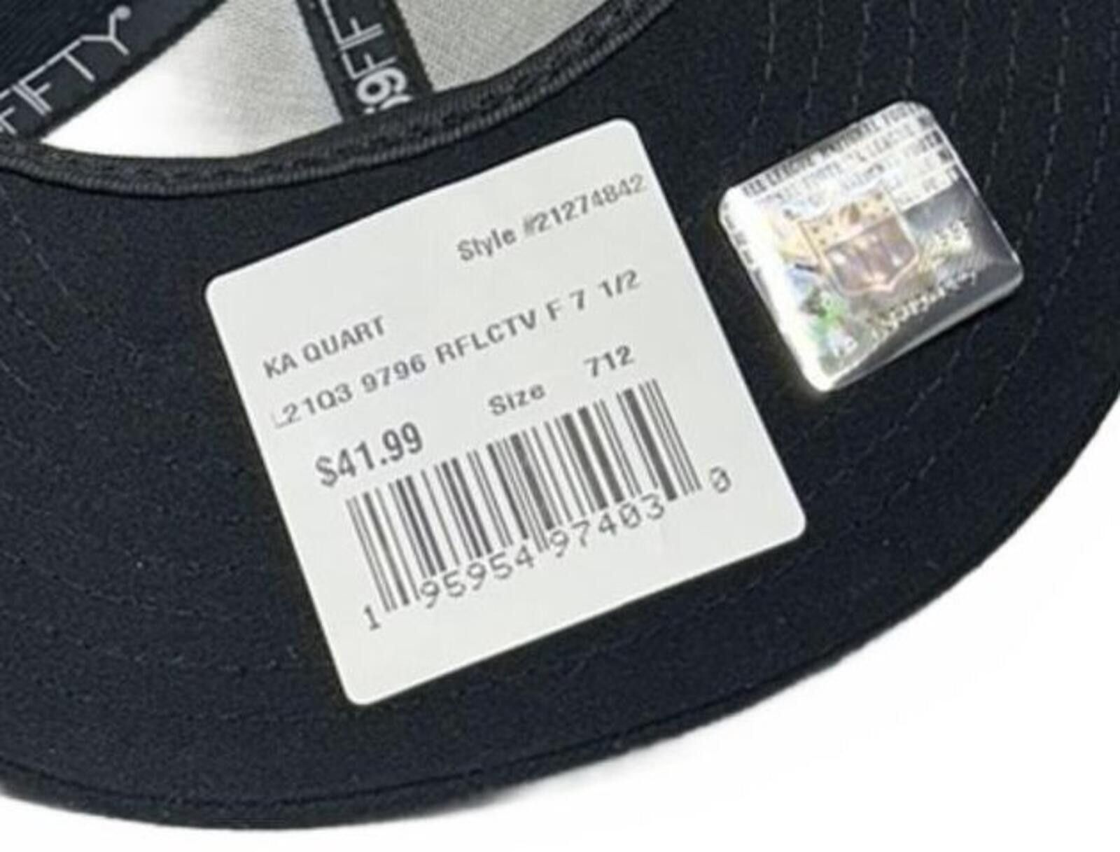New Era New Era Cincinnati Bengals Ohio Reflective 59FIFTY 7 1/2 Size ONE SIZE - 8 Thumbnail