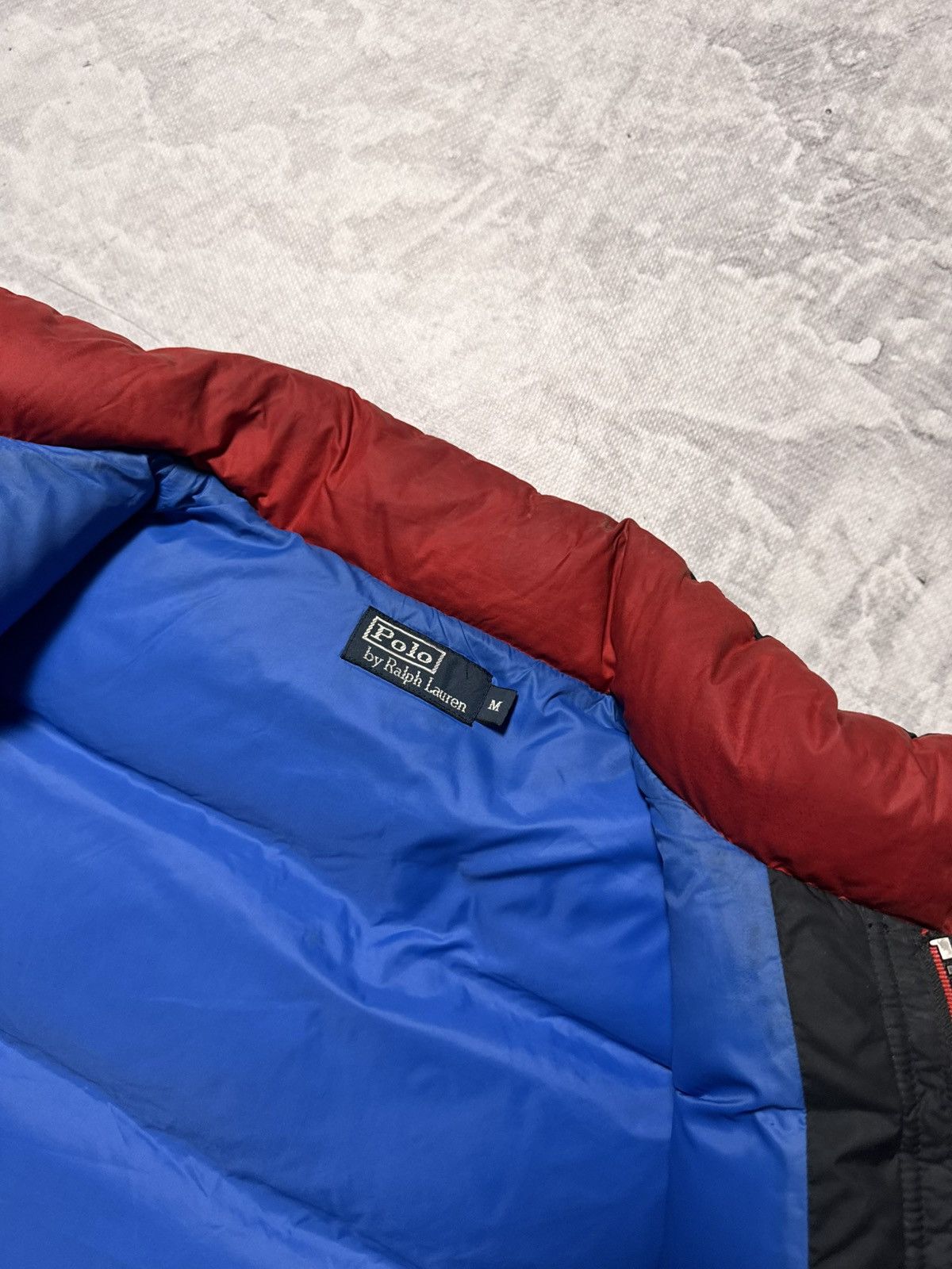 Polo Ralph Lauren × Vintage 00s Ralph Lauren by Polo Oversize USA Down Vest Drill Y2K Size US M / EU 48-50 / 2 - 9 Thumbnail