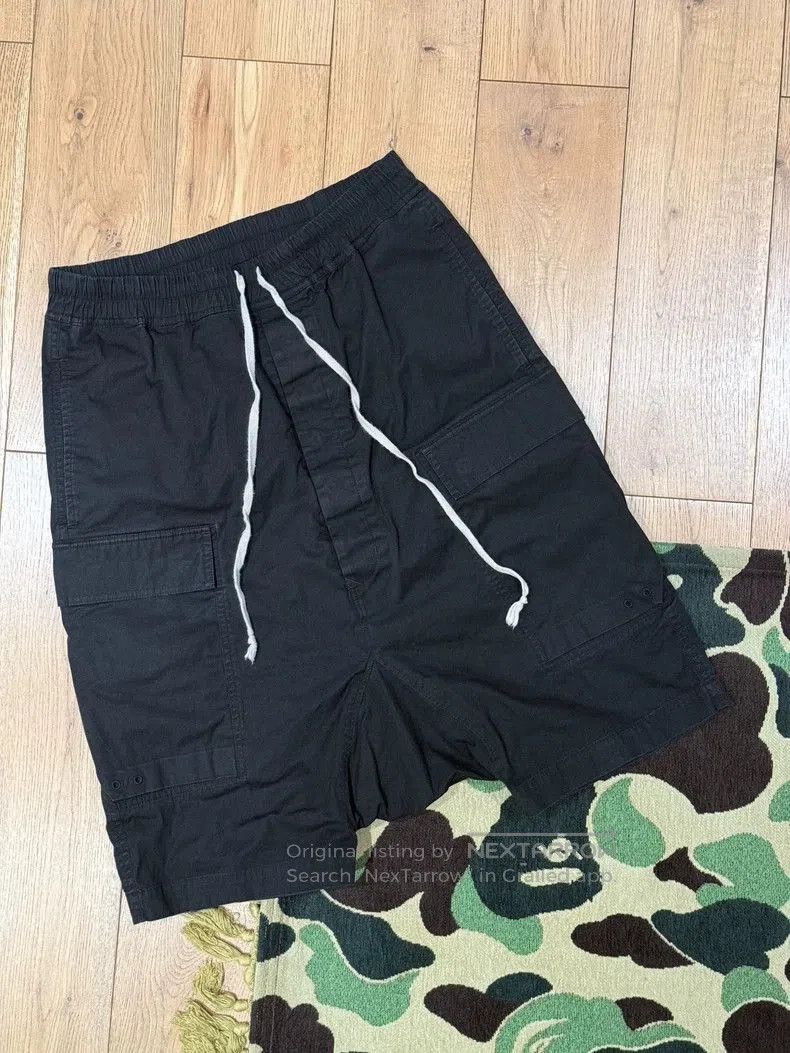 Rick Owens Rick Owens Black Cropped Shorts . Size US 30 / EU 46 - 1 Thumbnail