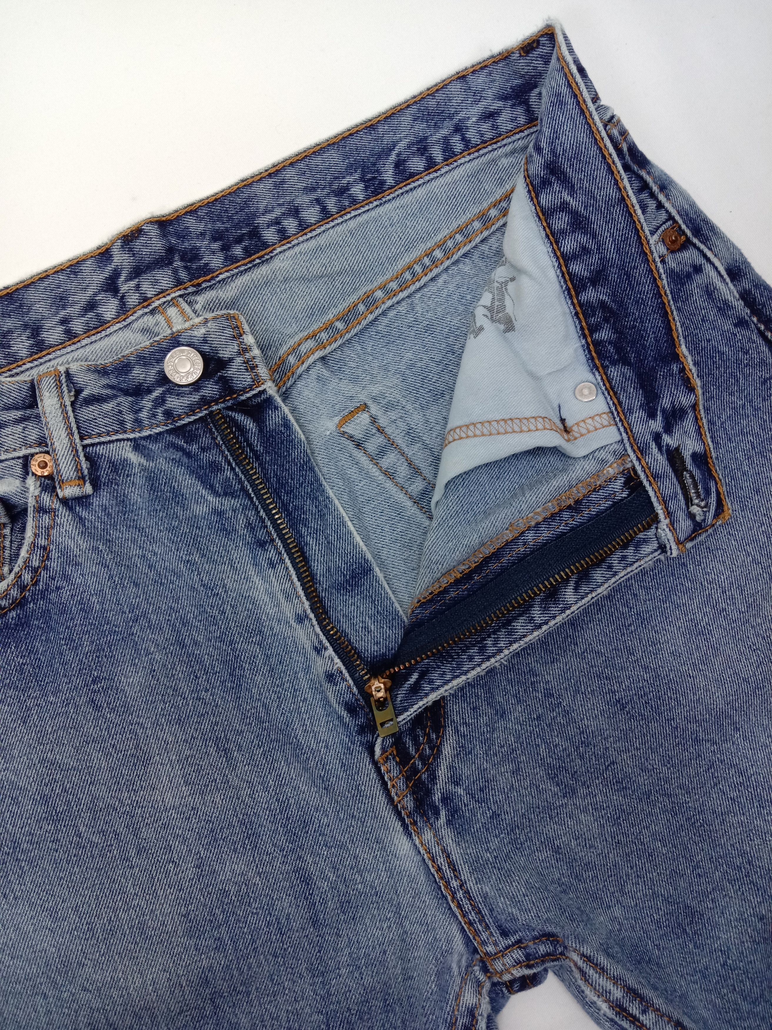 Levi's Vintage Levi's 505 Jeans Blue Wash Regular Fit Denim Size US 33 - 9 Thumbnail