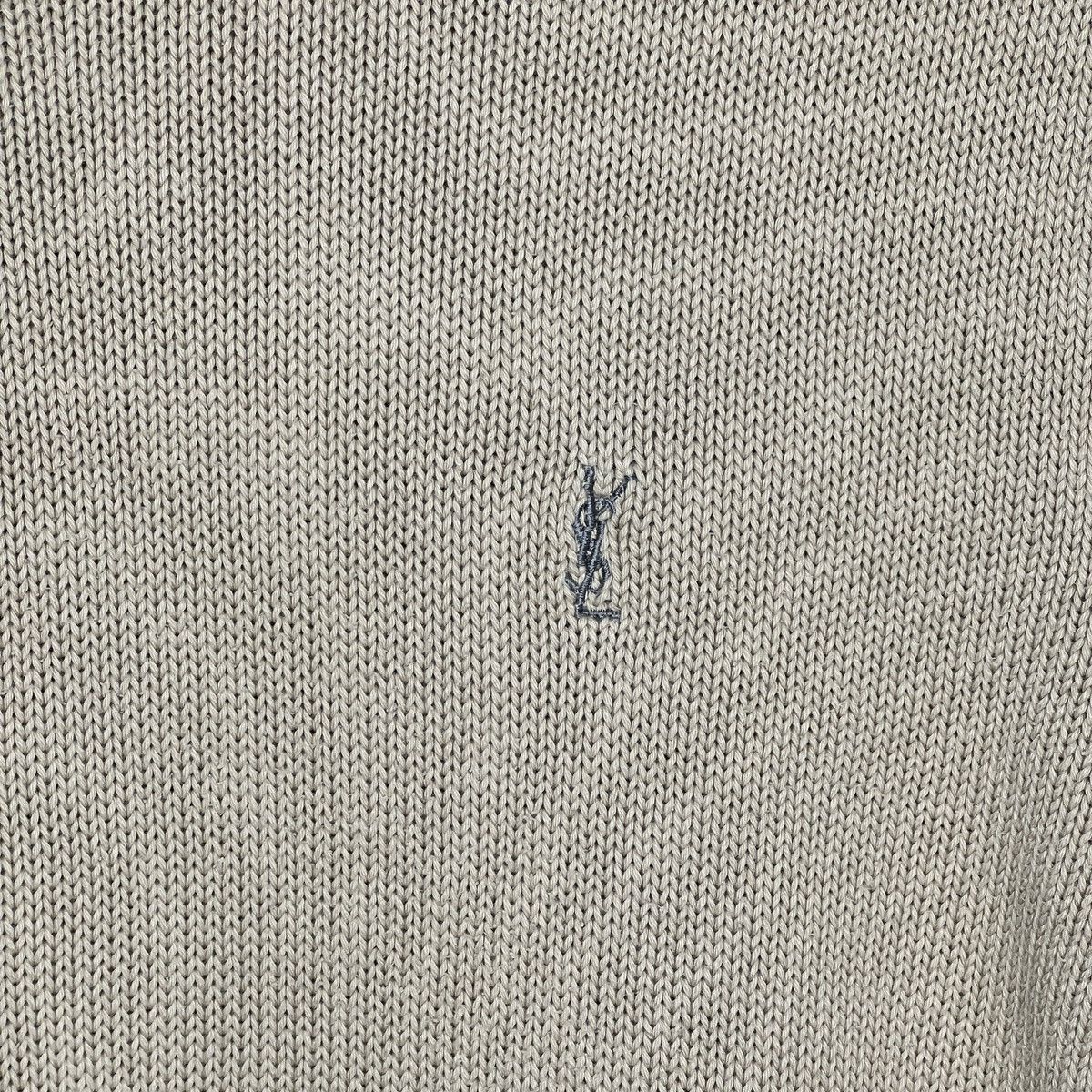 Yves Saint Laurent Yves Saint Laurent YSL Jumper Sweater Knitwear Beige Size US L / EU 52-54 / 3 - 5 Thumbnail