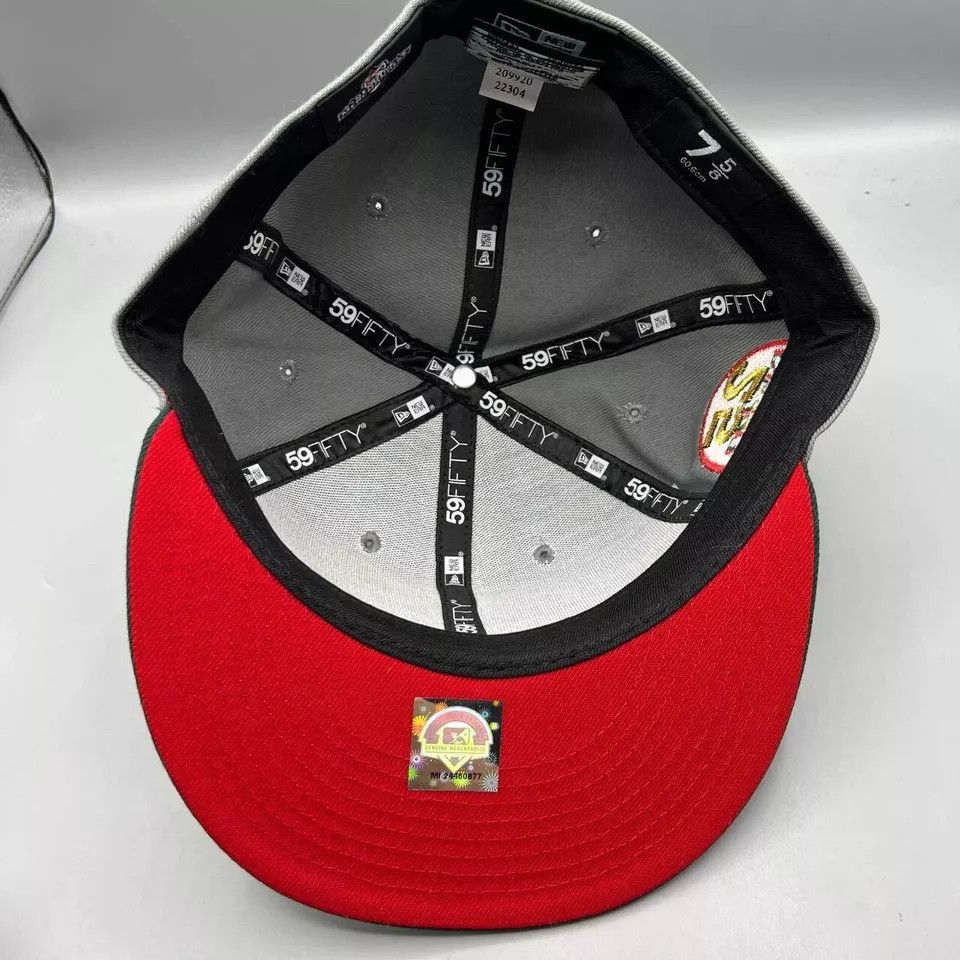 New Era Buffalo Bisons Hat Men 7 5/8 59Fifty New Era MiLB