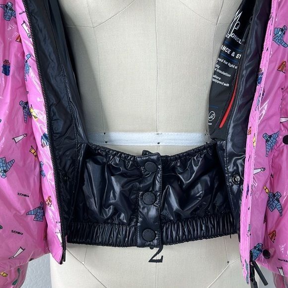 Moncler MONCLER GENIUS + 3 Moncler Grenoble Cropped Printed Quilted Size S / US 4 / IT 40 - 4 Thumbnail