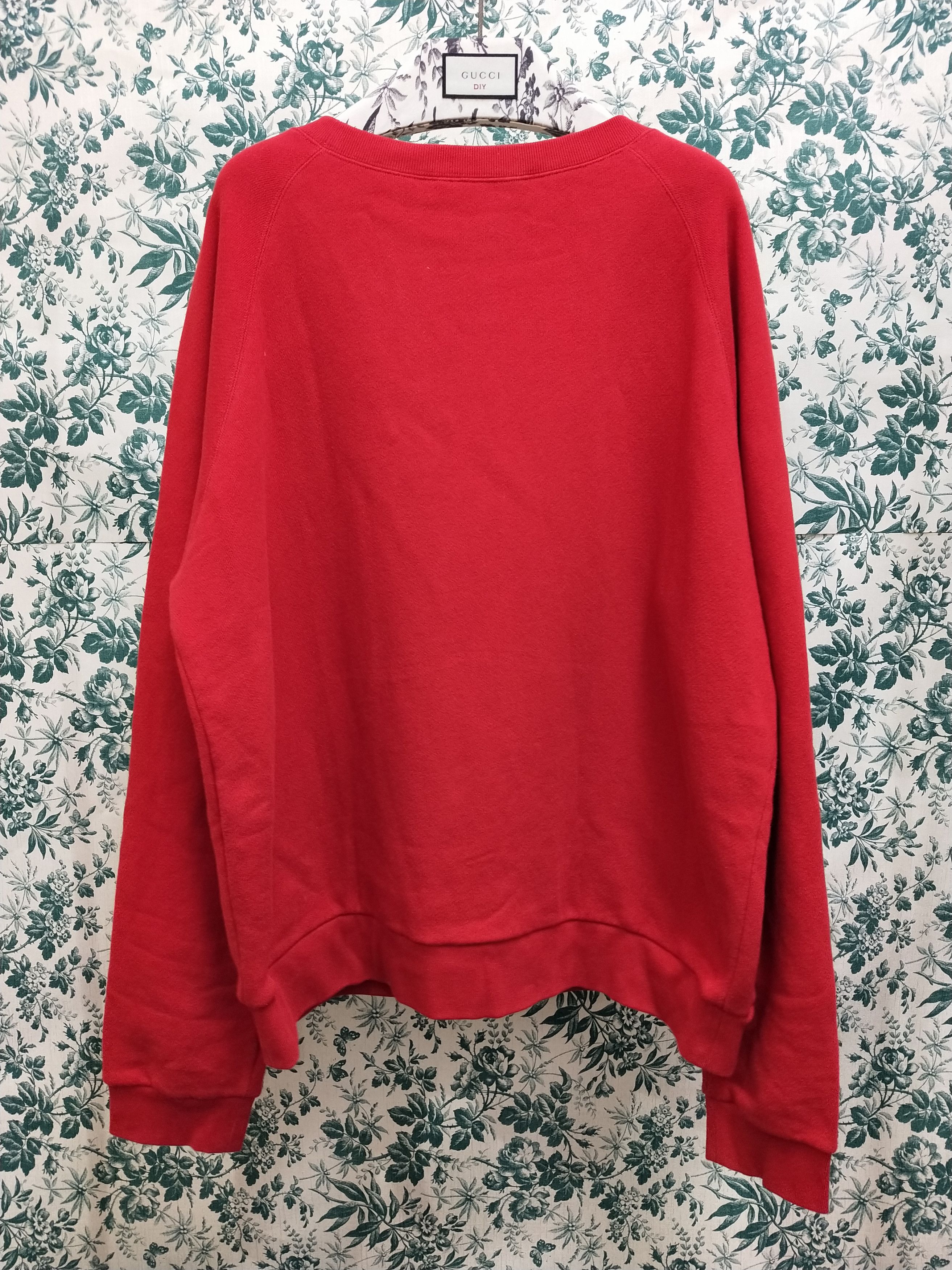 Gucci Panther Logo Sweatshirt Size US XL / EU 56 / 4 - 3 Thumbnail