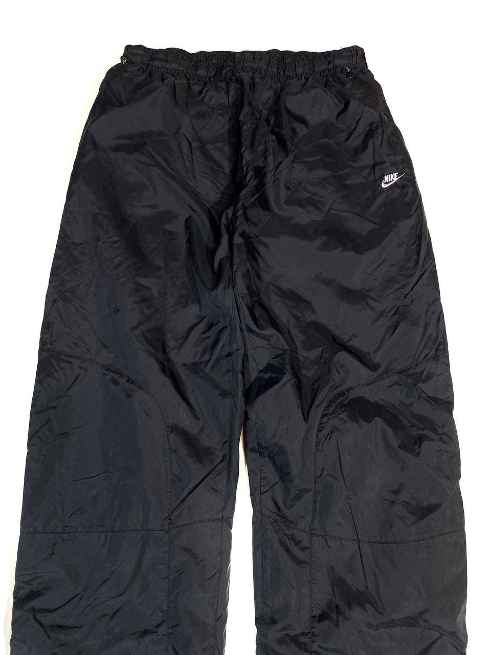 Nike Nike Track Pants Vintage Navy Nylon Y2K Parachute Size US 33 - 6 Thumbnail