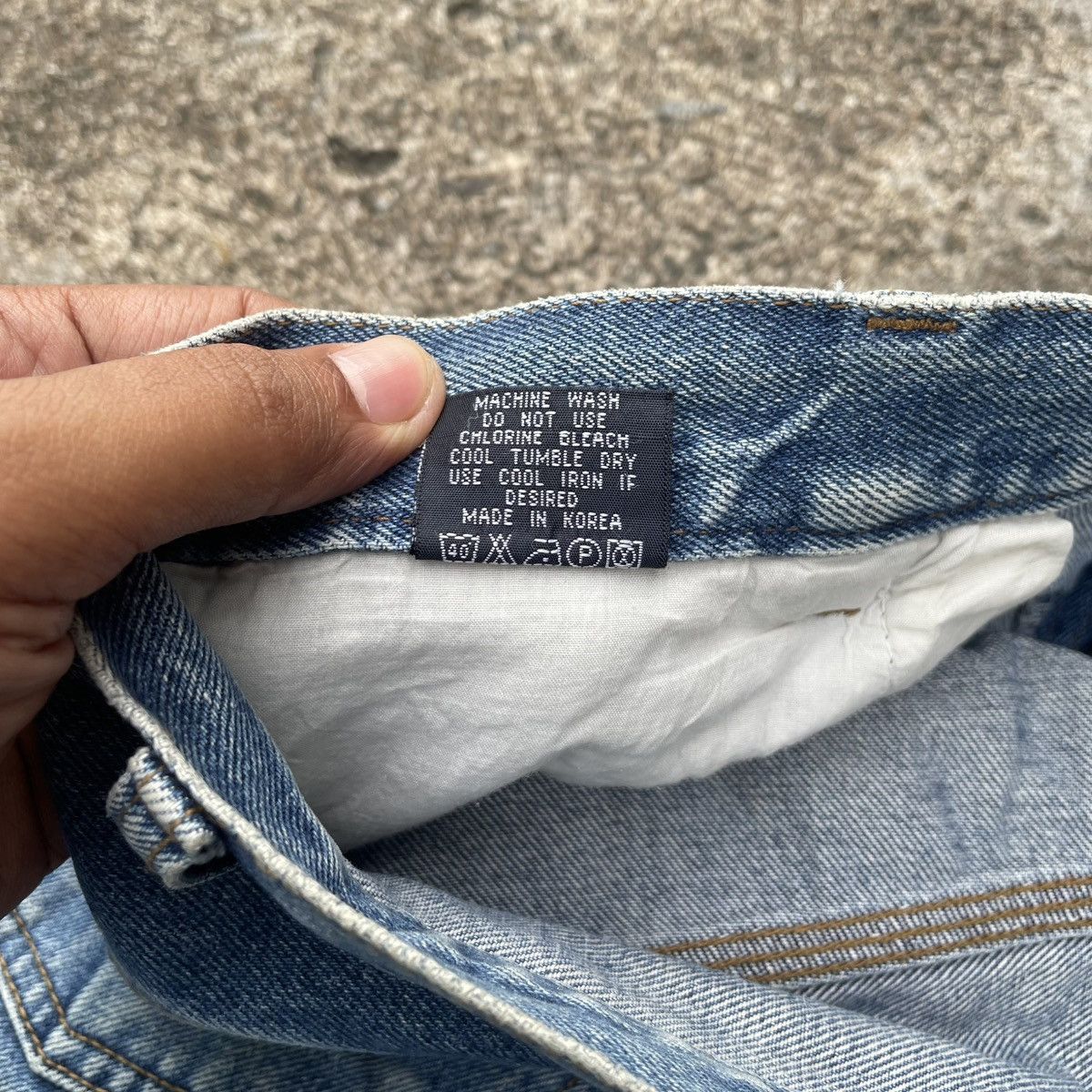 If Six Was Nine Crazy Vintage Baggy Y2K Sean John Carpenter Jeans Size US 38 / EU 54 - 14 Thumbnail