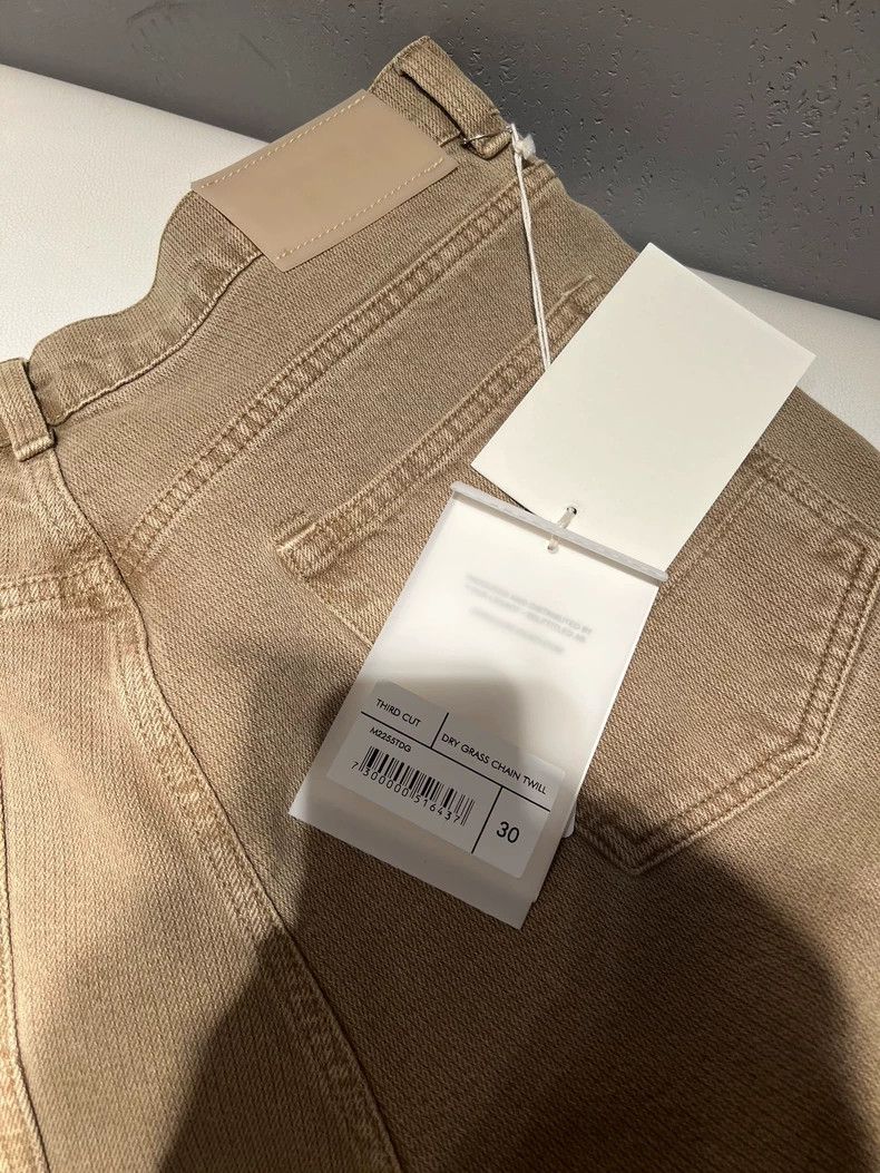 Our Legacy our legacy Khaki straight jeans 2505-Nextarrow Size US 30 / EU 46 - 4 Thumbnail
