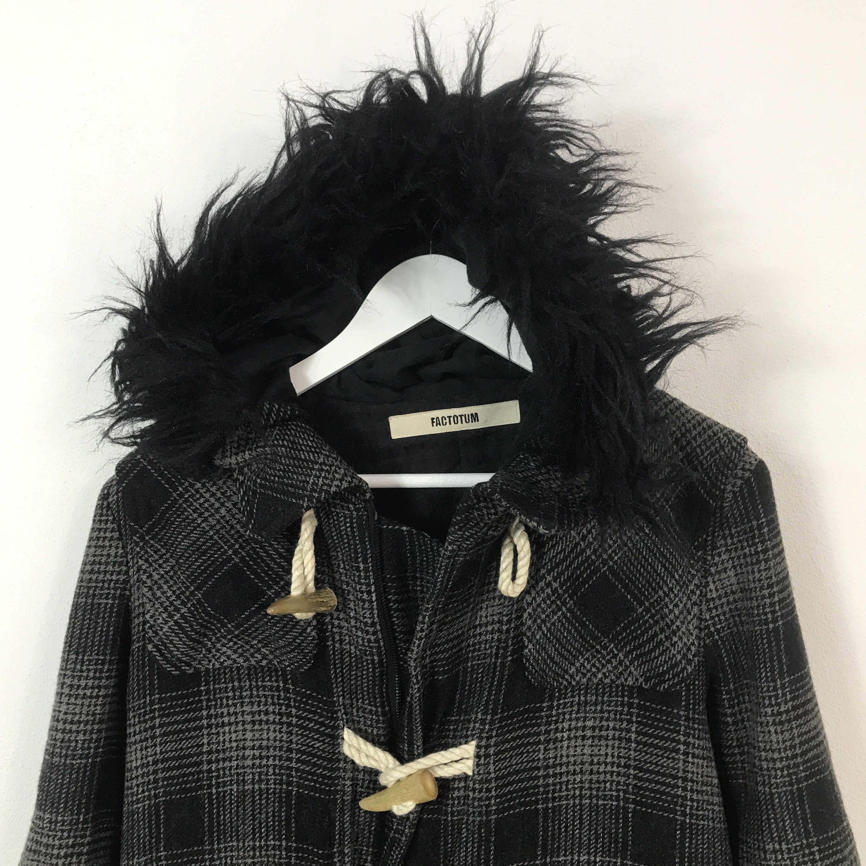 FACTOTUM Ifsixwasnine style factotum Japan fur hoodie jacket Size US M / EU 48-50 / 2 - 2 Thumbnail