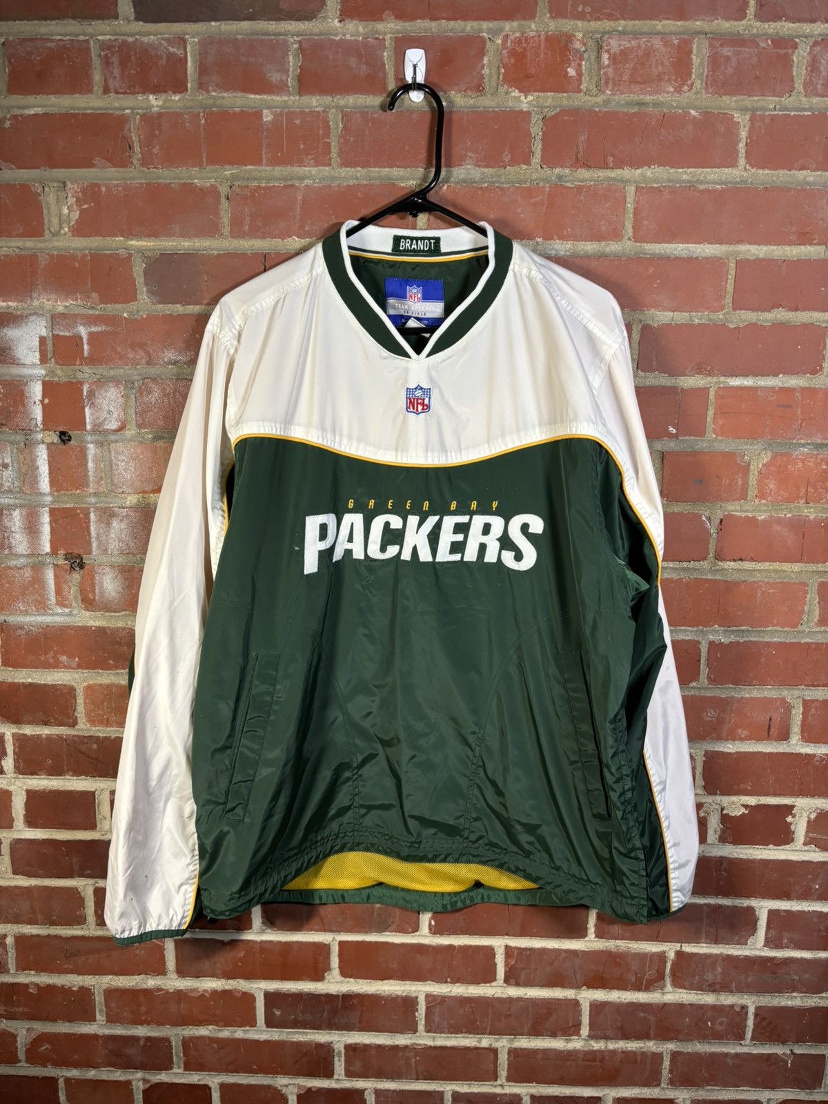 Reebok Vintage Y2k Green Bay Packers Reebok Windbreaker NFL Sz M Size US M / EU 48-50 / 2 - 1 Thumbnail