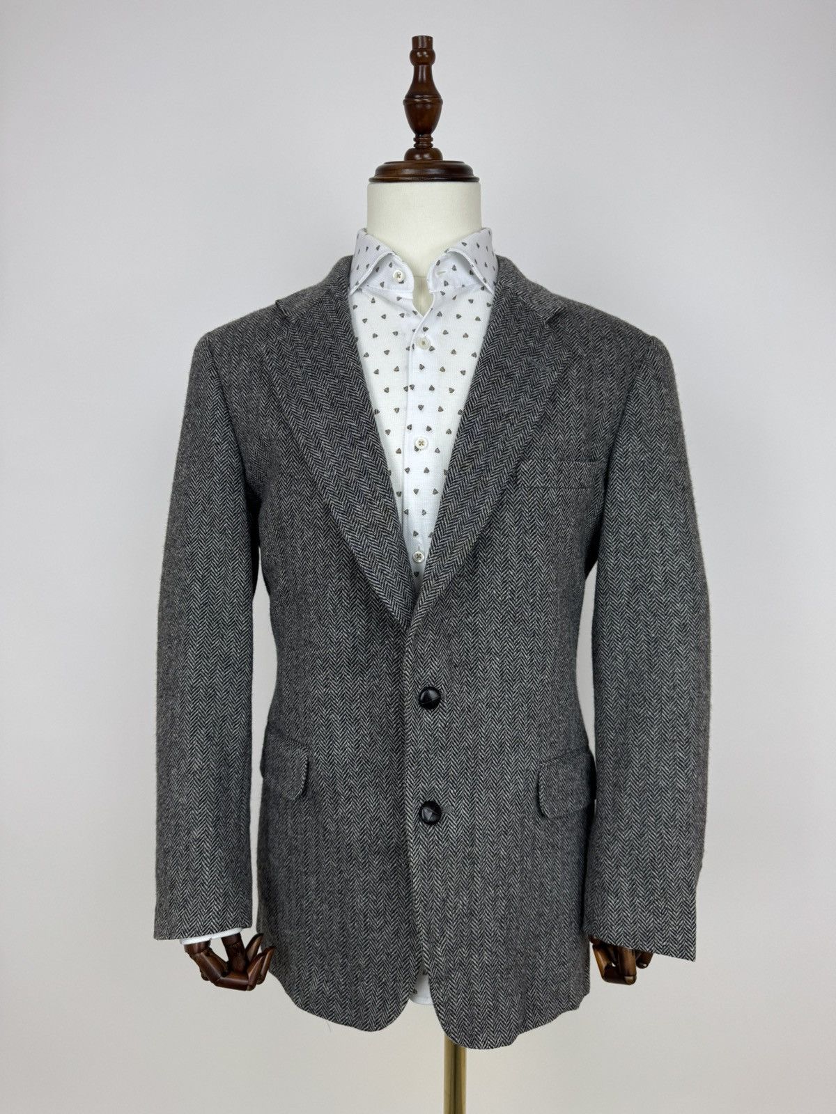 Other Branford & Taylor collection teeed herringbone blazer Size 52R - 6 Thumbnail
