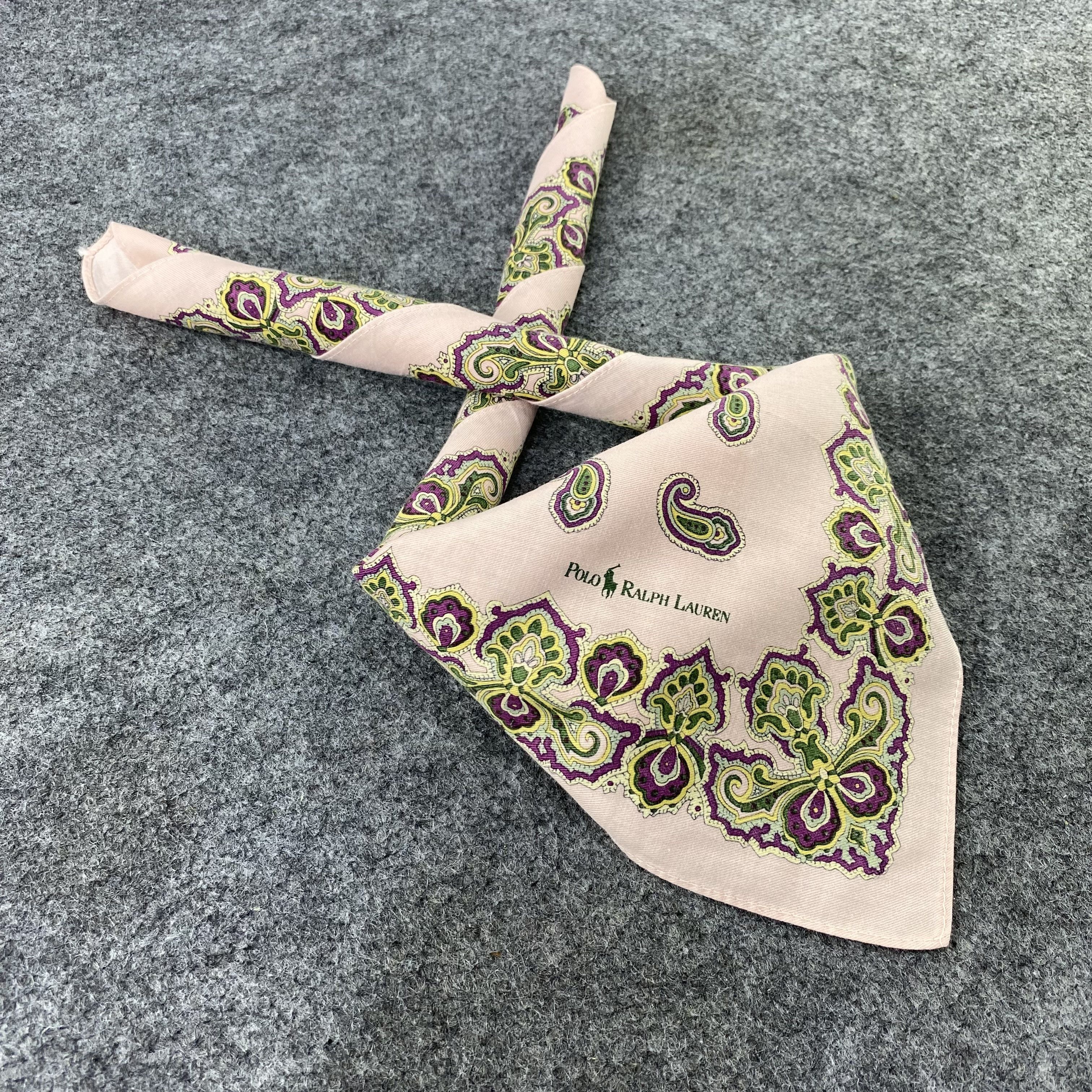 Polo Ralph Lauren Polo Ralph Lauren Handkerchief/ Bandana /Neckerchief-B1265 Size ONE SIZE - 1 Thumbnail