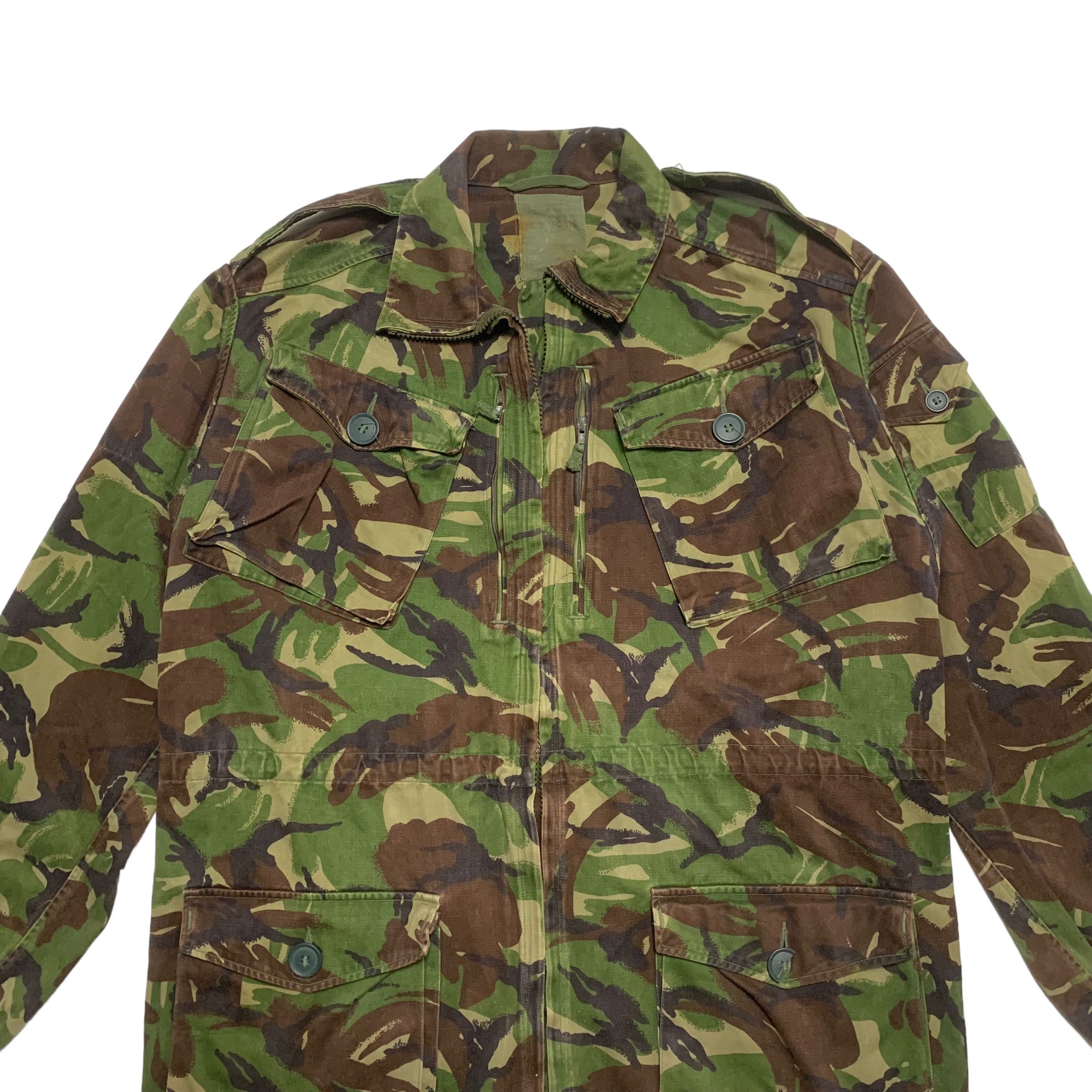 Vintage True Vintage 60s Smock Combat Camouflage Army Jacket Size US XL / EU 56 / 4 - 3 Thumbnail