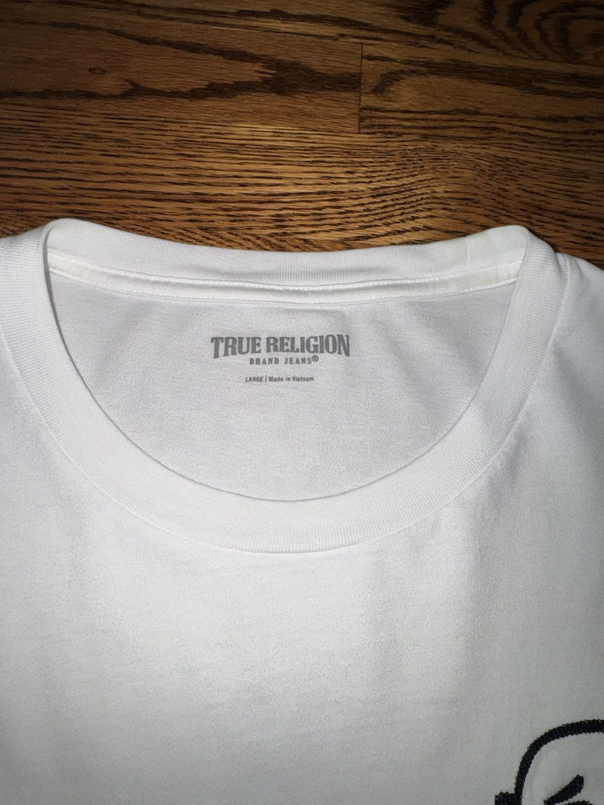 True Religion True Religion Embroidered Head Logo Tee Size US L / EU 52-54 / 3 - 3 Thumbnail
