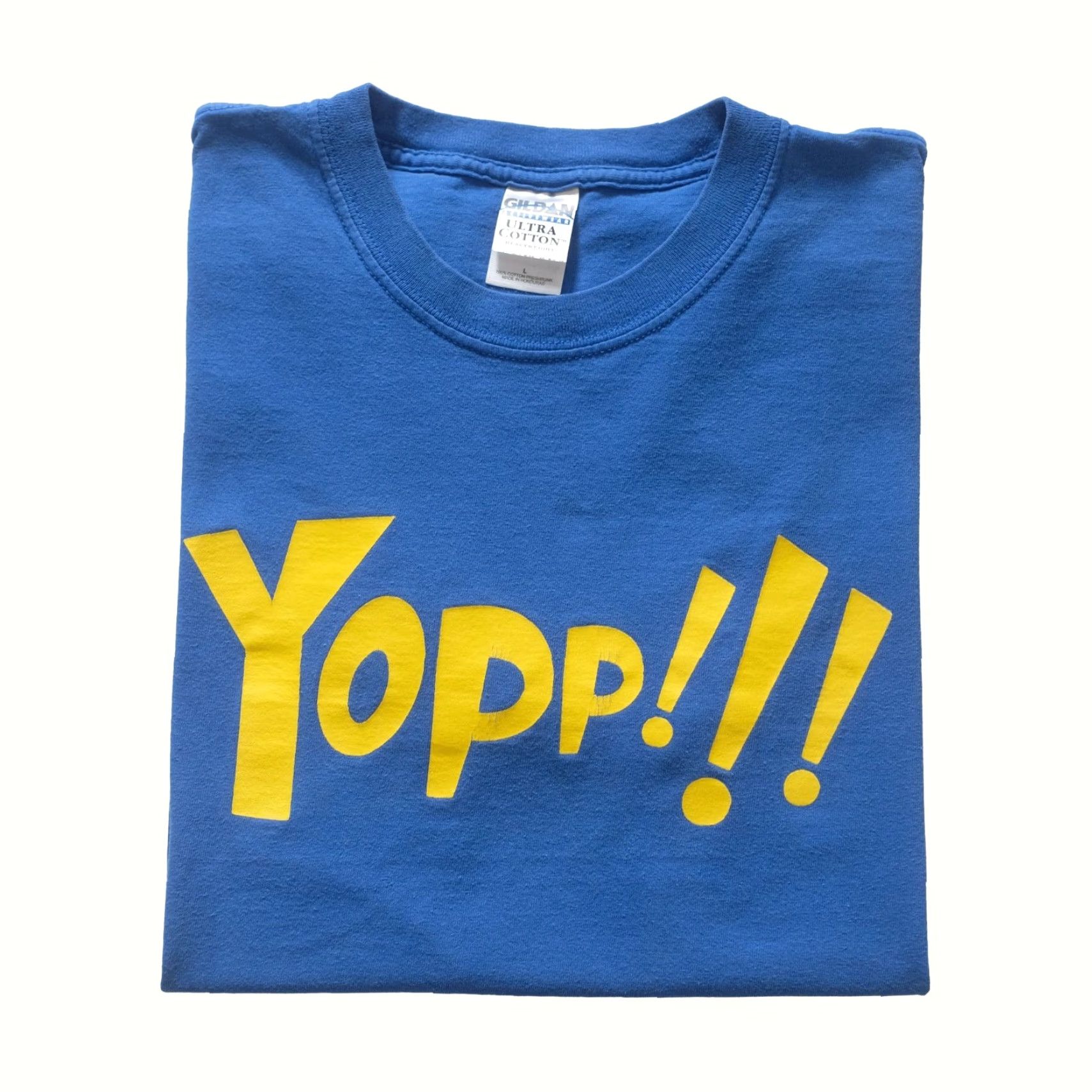 Gildan VINTAGE Gildan Ultra Cotton DR SEUSS YOPP BOOK A PERSON NO MATTER HOW SMALL BLUE T SHIRT L Mens Size US L / EU 52-54 / 3 - 2 Thumbnail