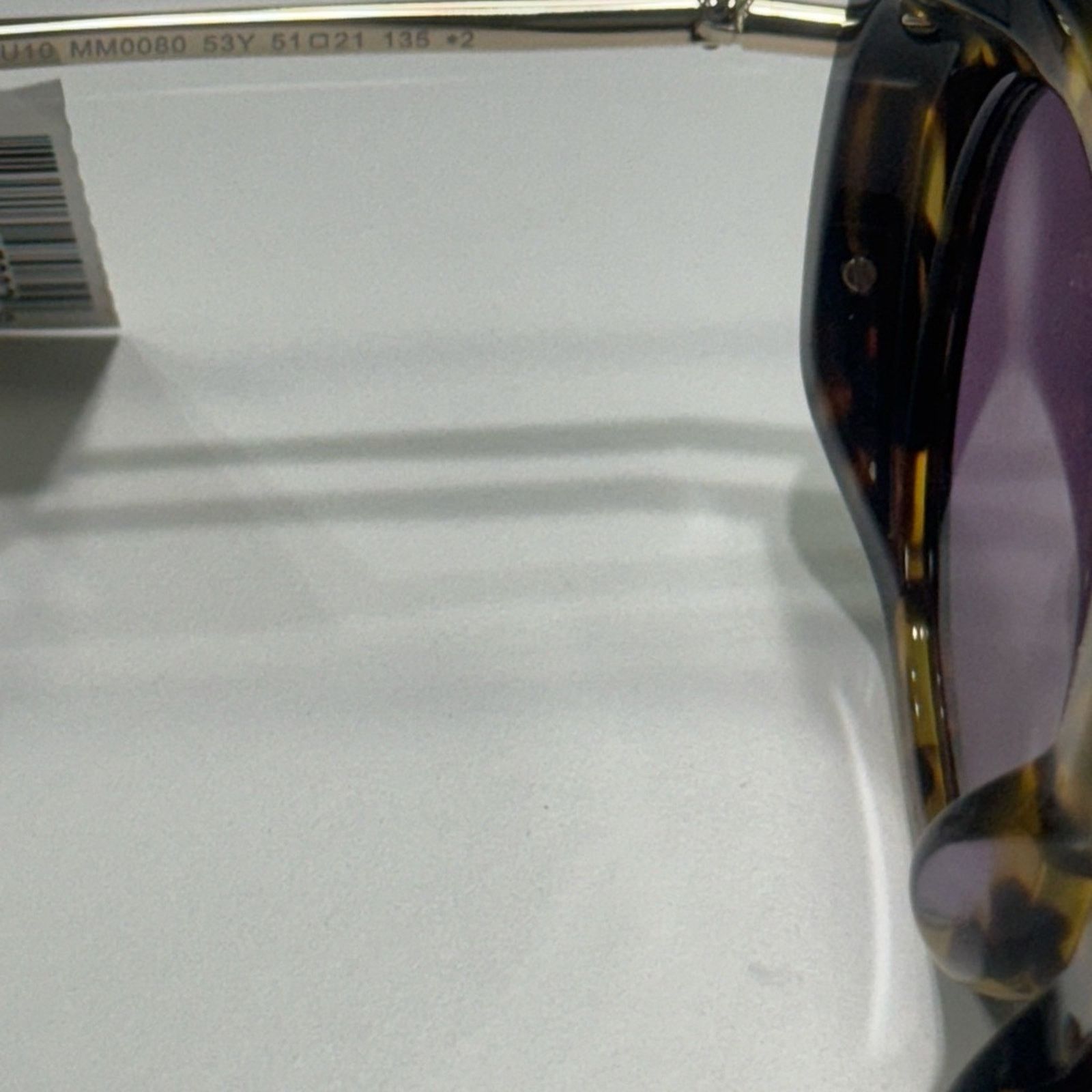 Max Mara Max Mara 51MM Oval Sunglasses Size ONE SIZE - 7 Thumbnail