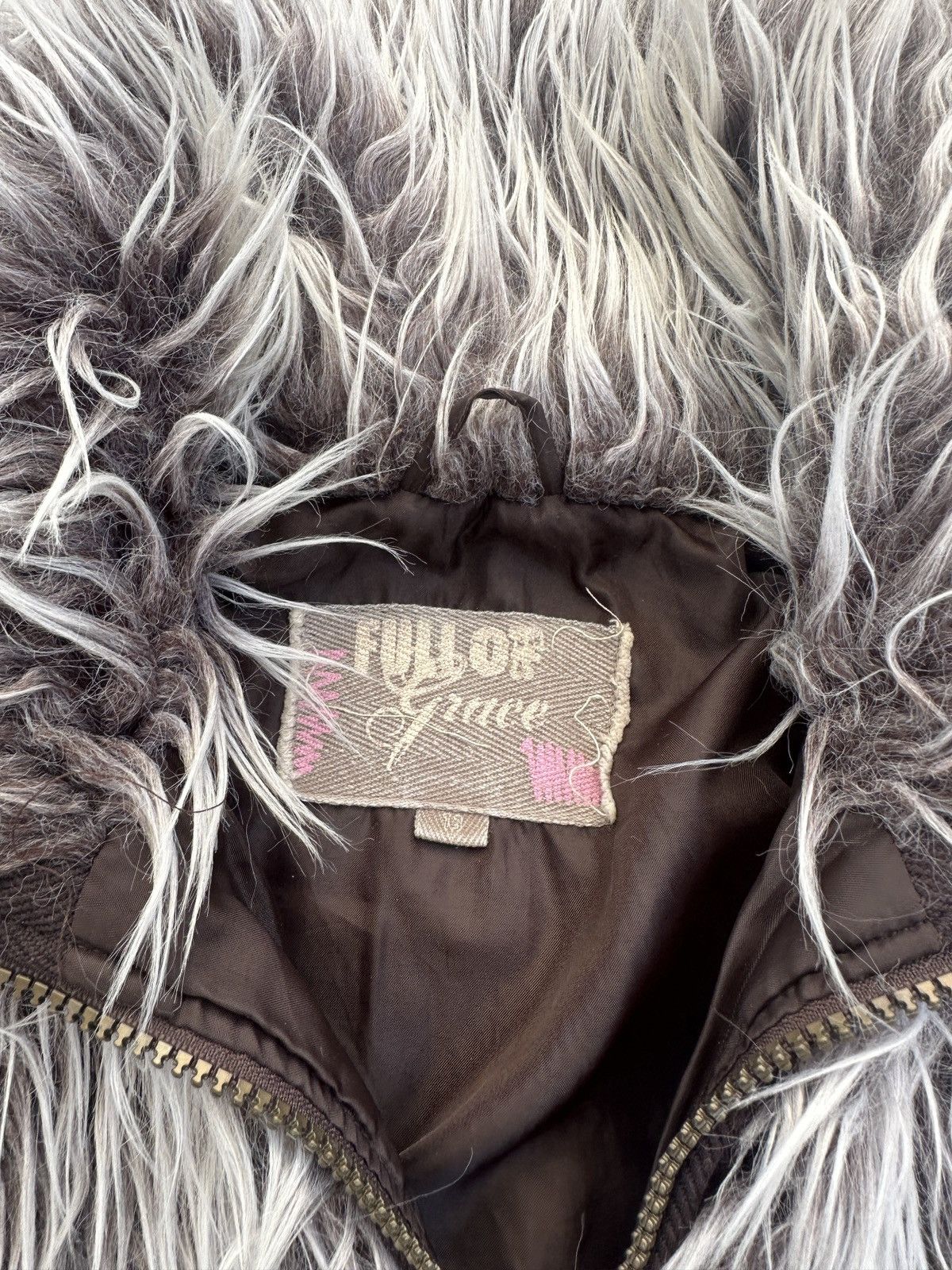 Other Y2K Vintage Fur Jacket Mohair Streetwear Opium Alt Rare VTg Size S / US 4 / IT 40 - 6 Thumbnail
