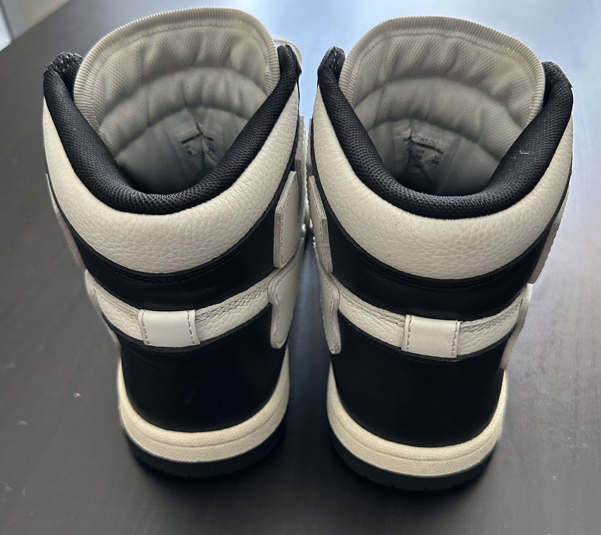 Amiri Amiri Skeleton High Top Black White Leather Sneakers 9US Size US 8 / EU 41 - 5 Thumbnail