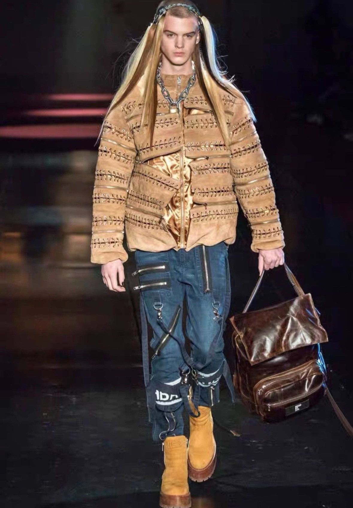 Hood By Air Hood by air fw14 leather jacket Size US XS / EU 42 / 0 - 1 Thumbnail