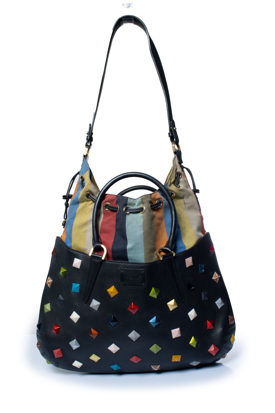 Fendi Fendi, B.Fab convertible studded medium tote Size ONE SIZE - 2 Thumbnail