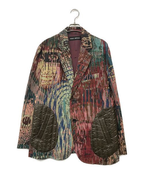 Issey Miyake ISSEY MIYAKE 09AW A POC INSIDE Allover Print Tailored 