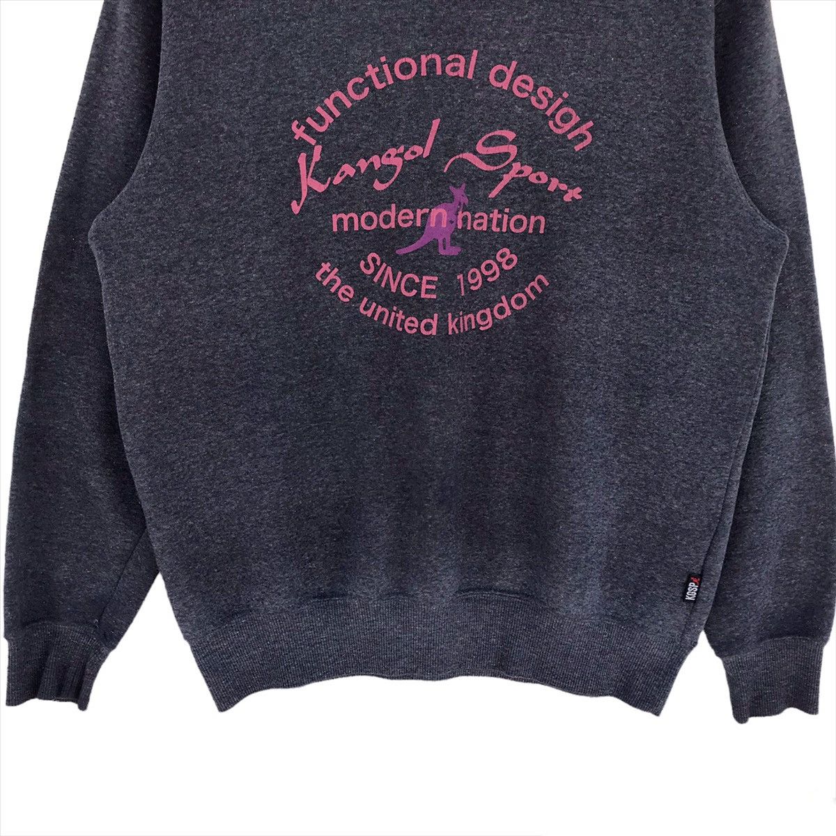 Japanese Brand × Kangol Kangol sports big spellout logo sweatshirt Size S / US 4 / IT 40 - 3 Thumbnail