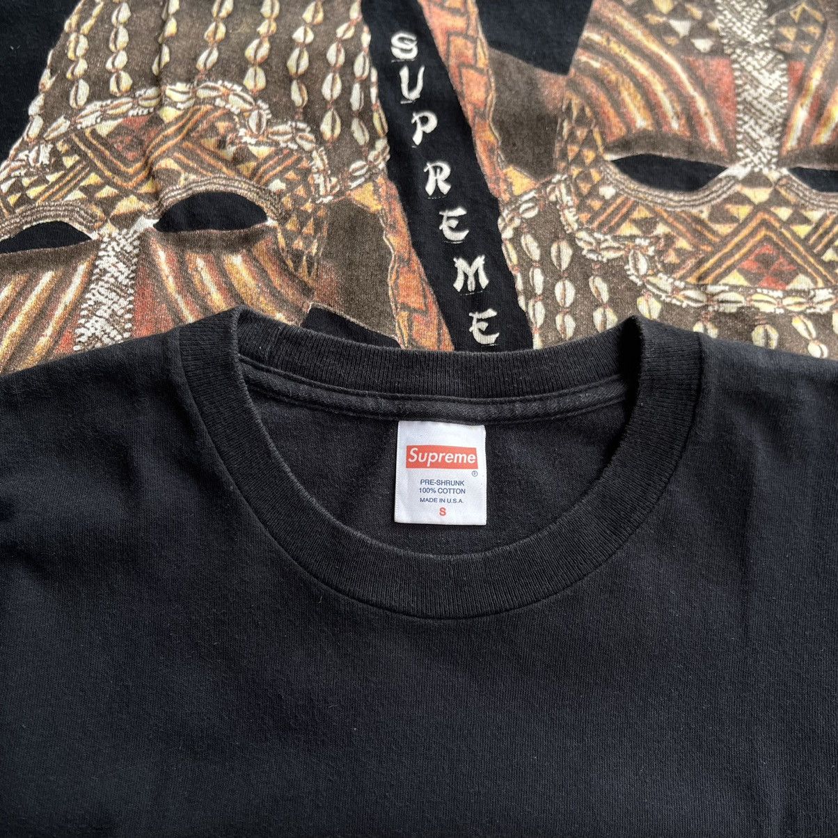 Supreme Supreme African Mask Tee FW14 Size US S / EU 44-46 / 1 - 7 Thumbnail