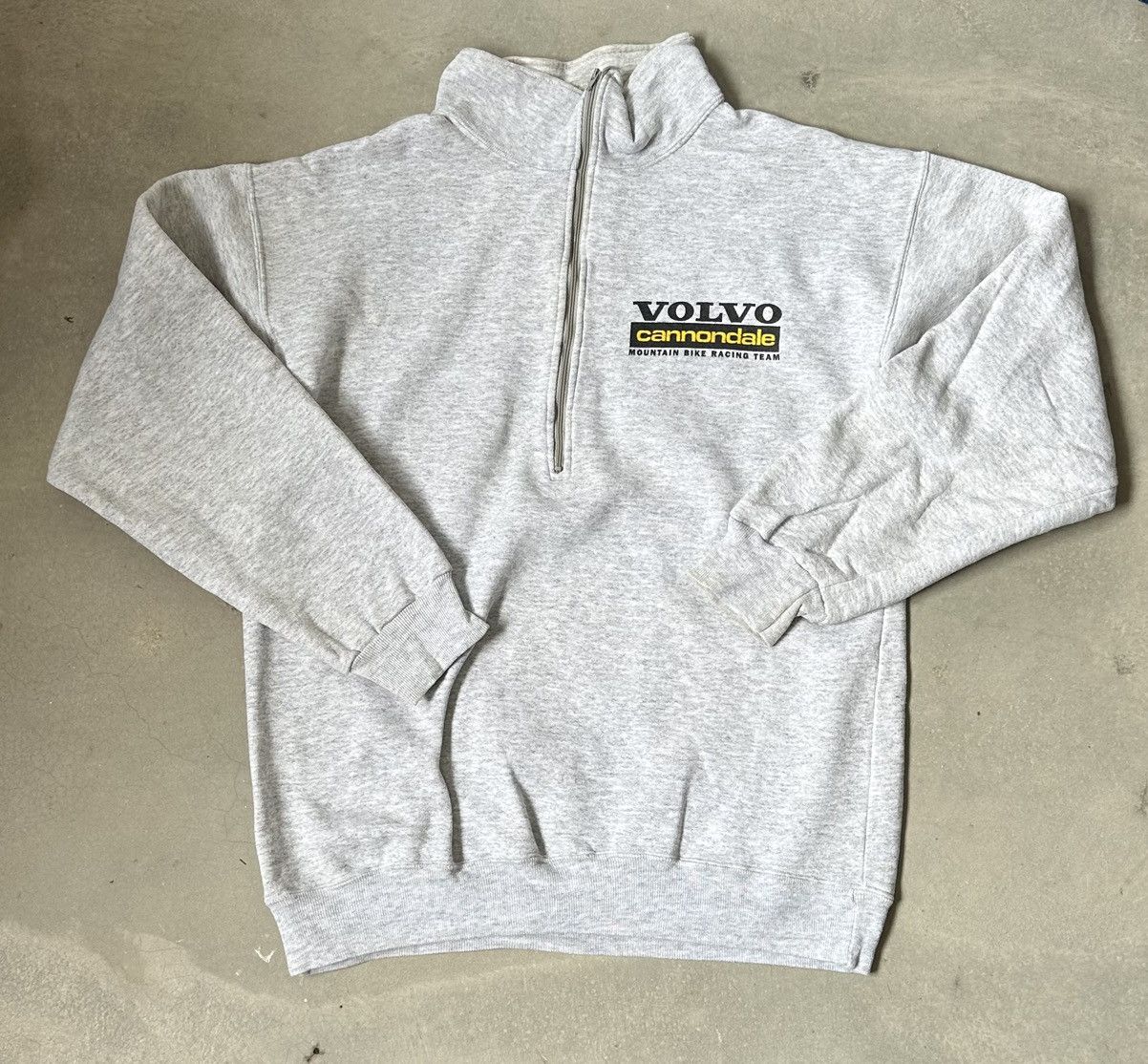 Vintage VINTAGE VOLVO CANNONDALE MIDZIPPER SWEATER Size US M / EU 48-50 / 2 - 2 Thumbnail
