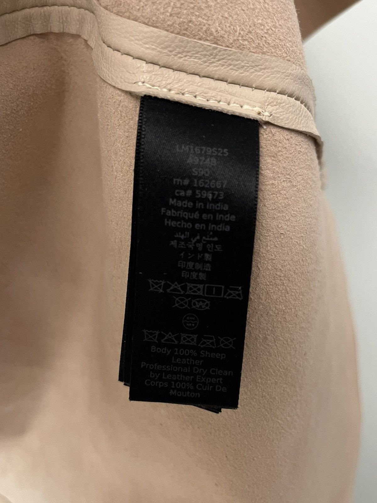 John Varvatos Leather Snap Front Shirt Jacket Size EU 54 USA 44 Size US L / EU 52-54 / 3 - 6 Thumbnail