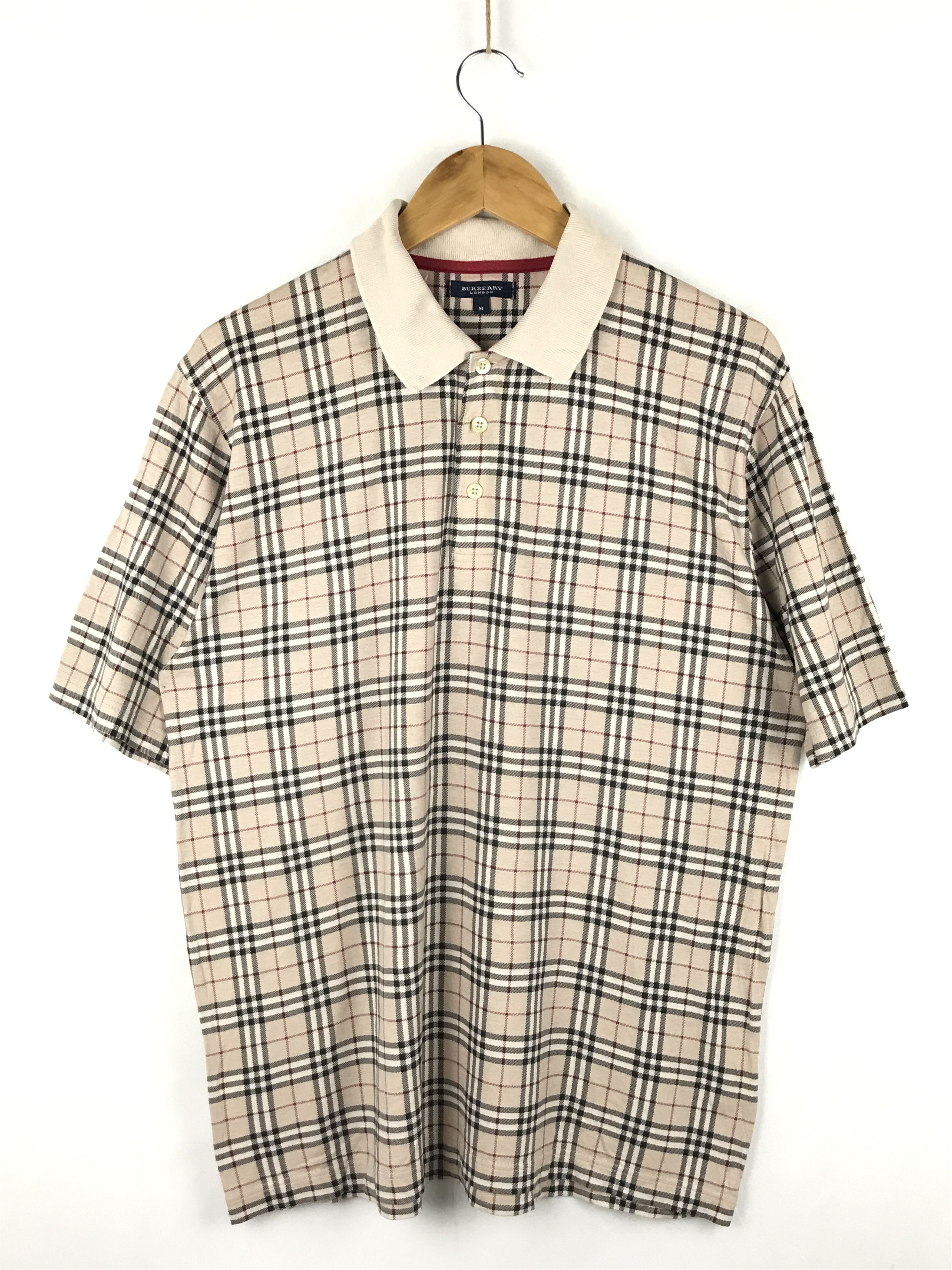 image of Vintage Burberry Nova Check in Light Brown, Men's (Size Medium)