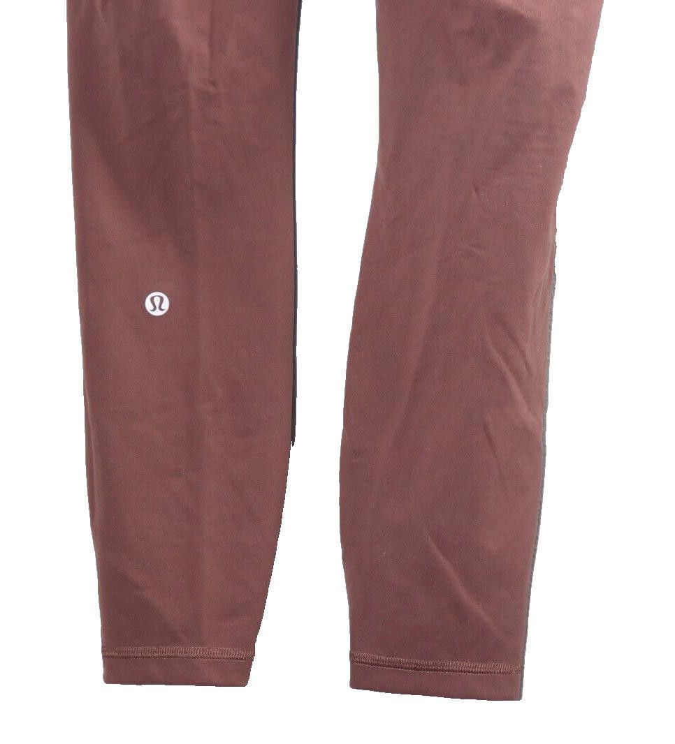 Designer Lululemon Women 4 Pink Brown Wunder Train High-Rise Legging Size 27" / US 4 / IT 40 - 8 Thumbnail
