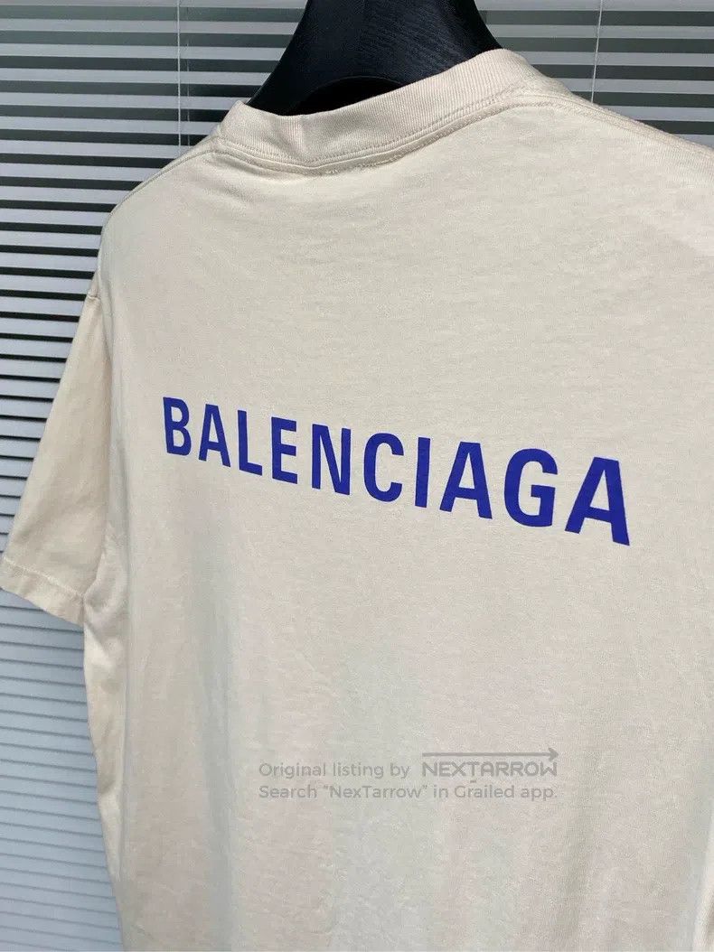 Balenciaga Balenciaga Short-sleeved T-shirt with letter print logo, l Size US XS / EU 42 / 0 - 5 Thumbnail