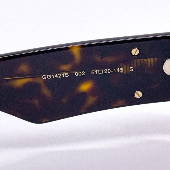 Gucci NEW GUCCI GG1421S 002 HAVANA WOMEN SUNGLASSES GUCCI Size ONE SIZE - 9 Thumbnail