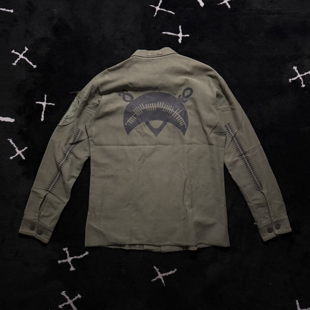 Undercover SS03 - “Scab” Military Button Up Size US L / EU 52-54 / 3 - 2 Thumbnail