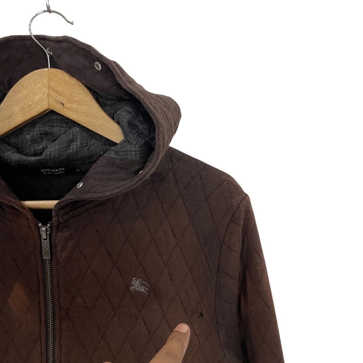 Burberry Vintage Burberry Black Label Faded Jacket Size M / US 6-8 / IT 42-44 - 4 Thumbnail
