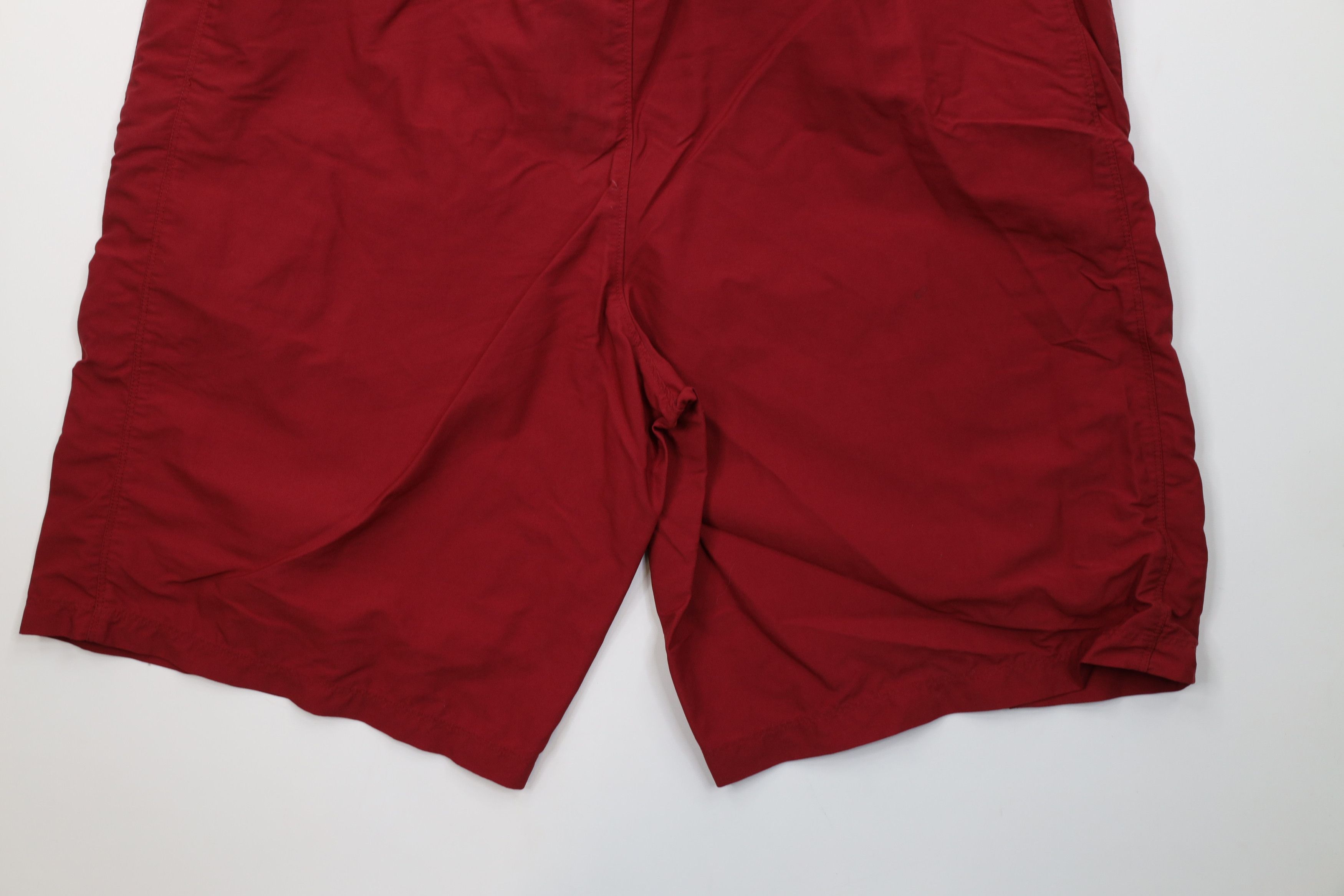 Nike AS IS Vintage Nike Travis Scott Mini Swoosh Shorts Red Size US 36 / EU 52 - 12 Thumbnail
