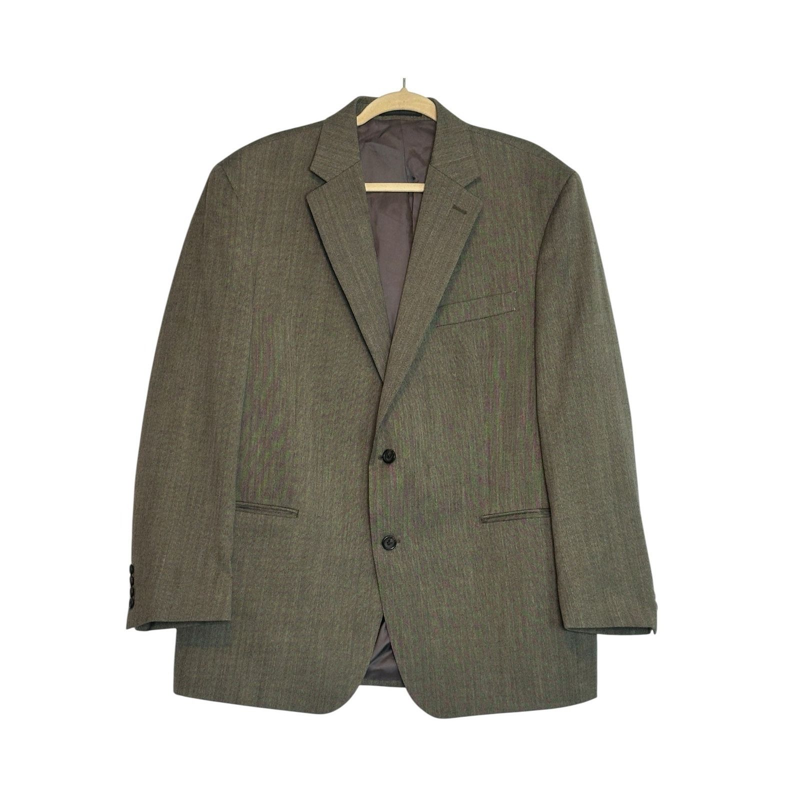 Lauren Ralph Lauren Brown Wool Suit Jacket Blazer size 44