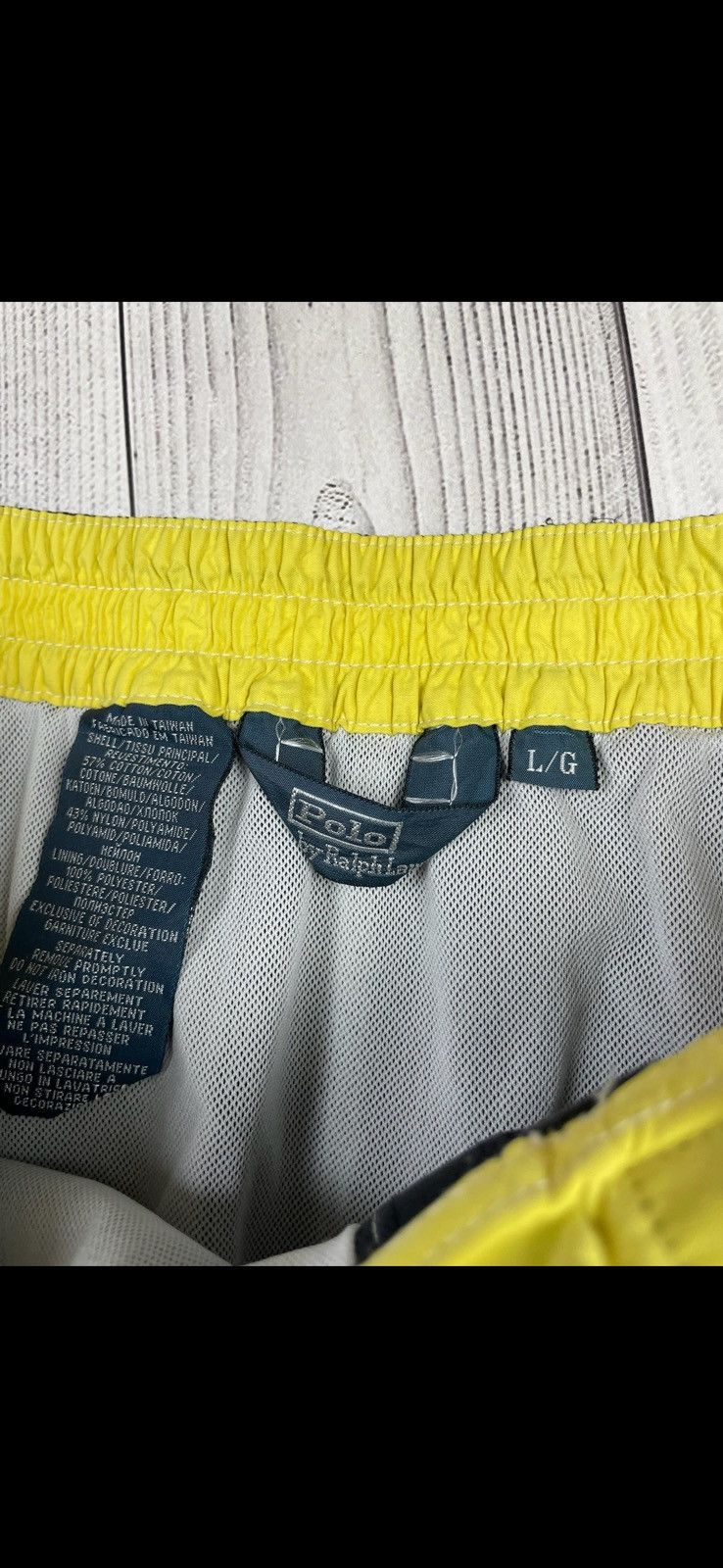 Polo Ralph Lauren Vintage polo ralph Lauren shorts size L big logo size L Size US 34 / EU 50 - 4 Thumbnail