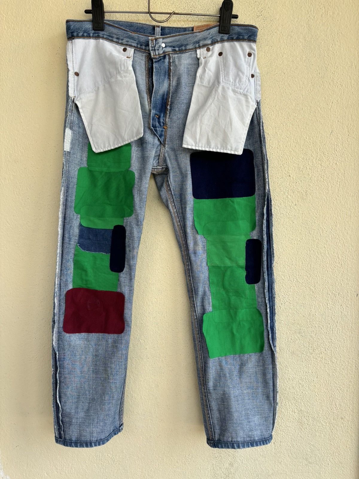 Levi's × Vintage Vintage Levi’s 505 Ripped Jean Size US 32 / EU 48 - 3 Thumbnail