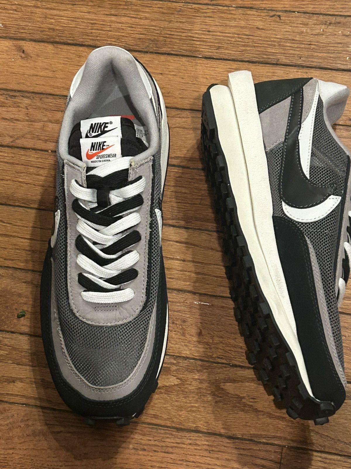 Nike Nike x Sacai LD Waffle 'Black' OG Size US 10 / EU 43 - 4 Thumbnail